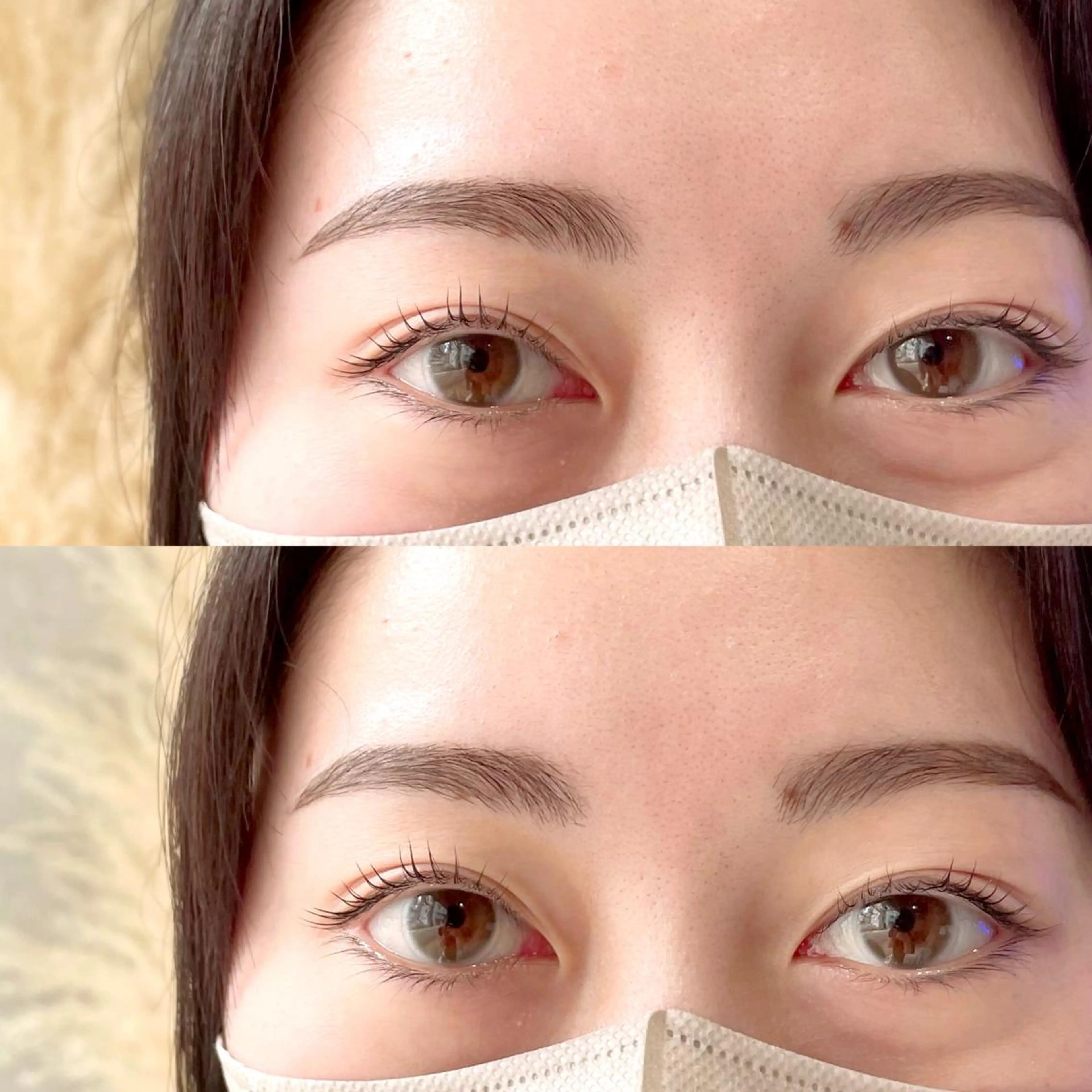 まつげパーマ&美眉wax脱毛の写真