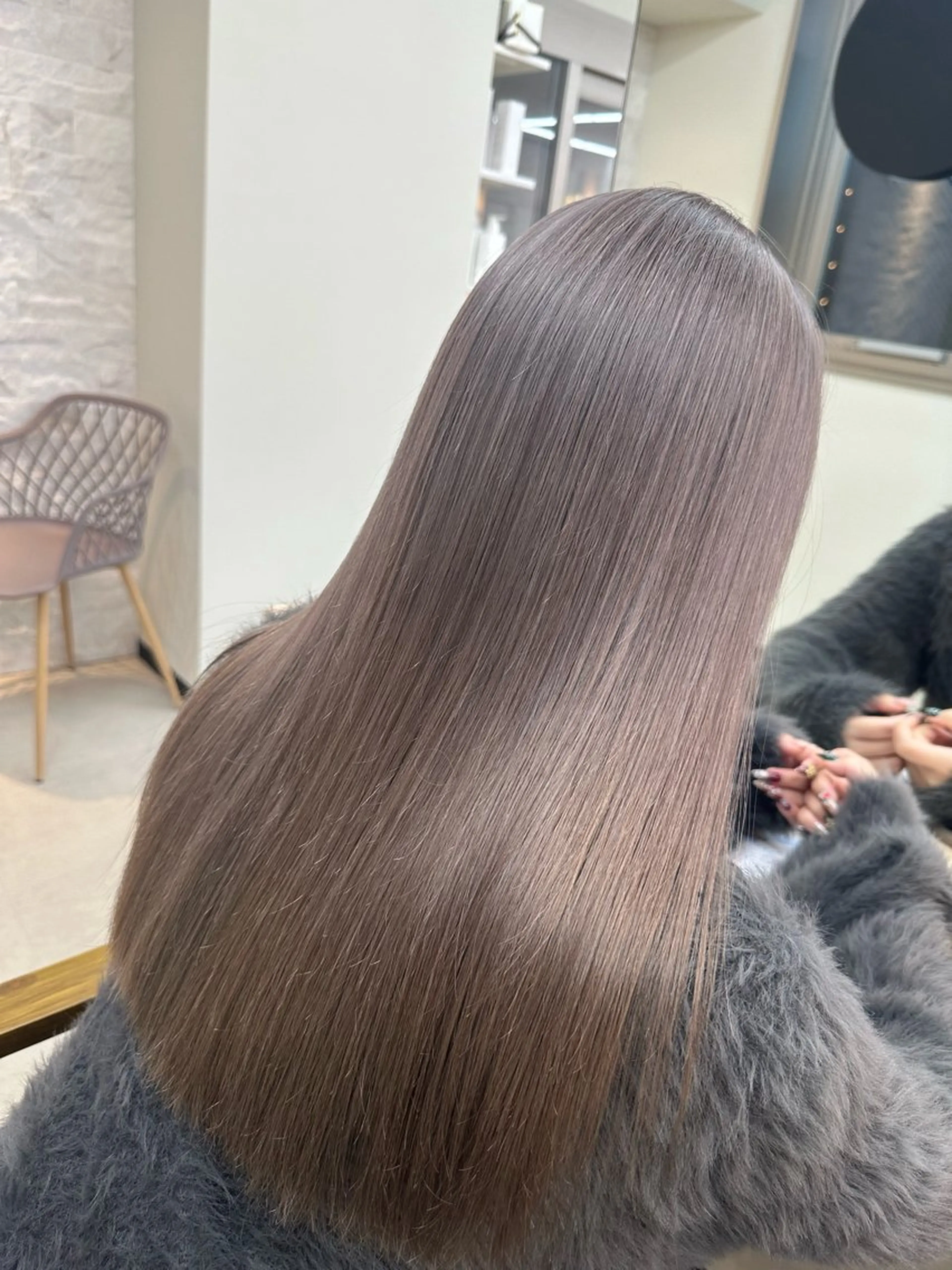 セミロング カラー ヘアカラー トリートメント 𝐑𝐲𝐮𝐤𝐢 【店長】ALEAPのヘアスタイル