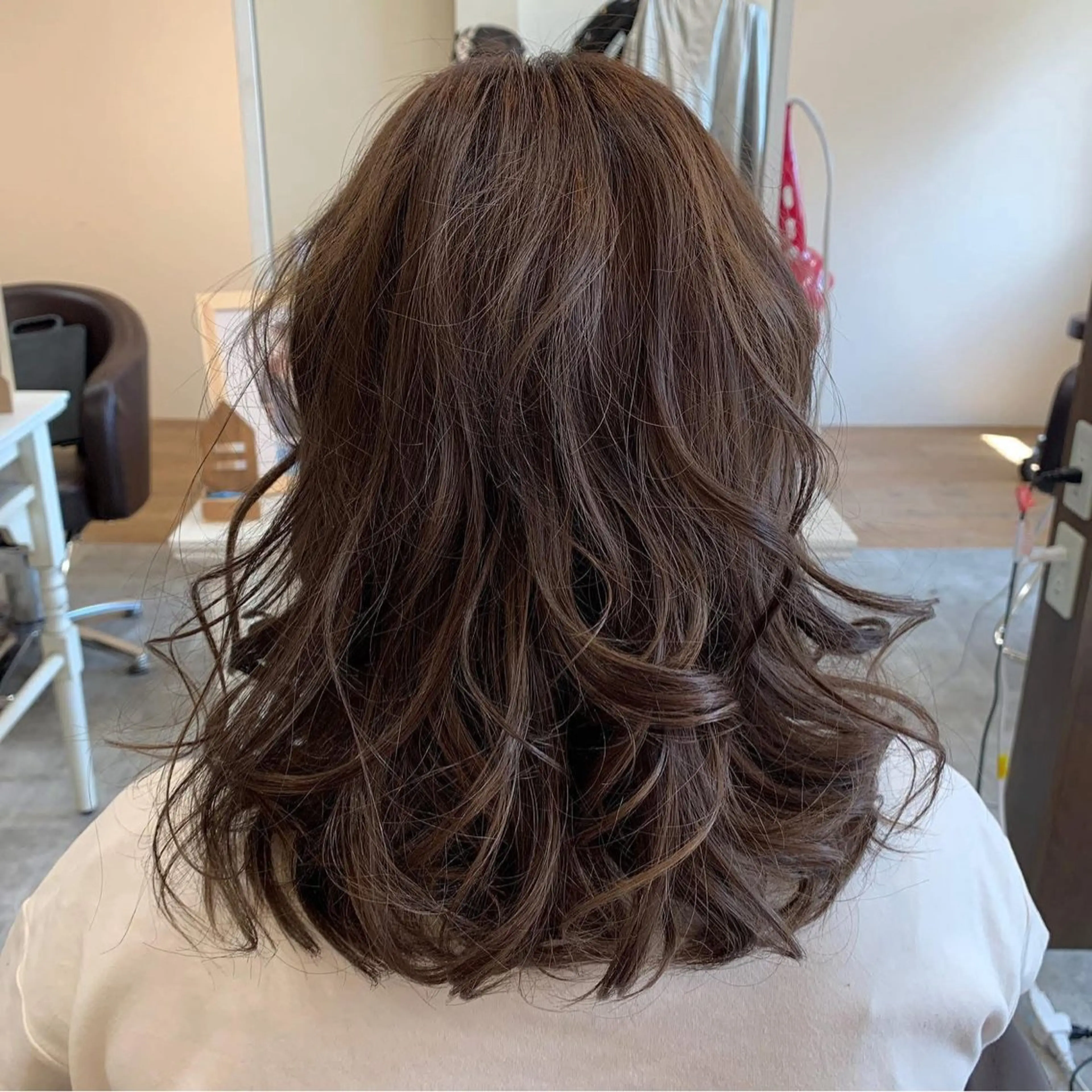 セミロング カラー MAHALO hair ID salon所属・大政源氏🌈✨ Genjiのヘアスタイル