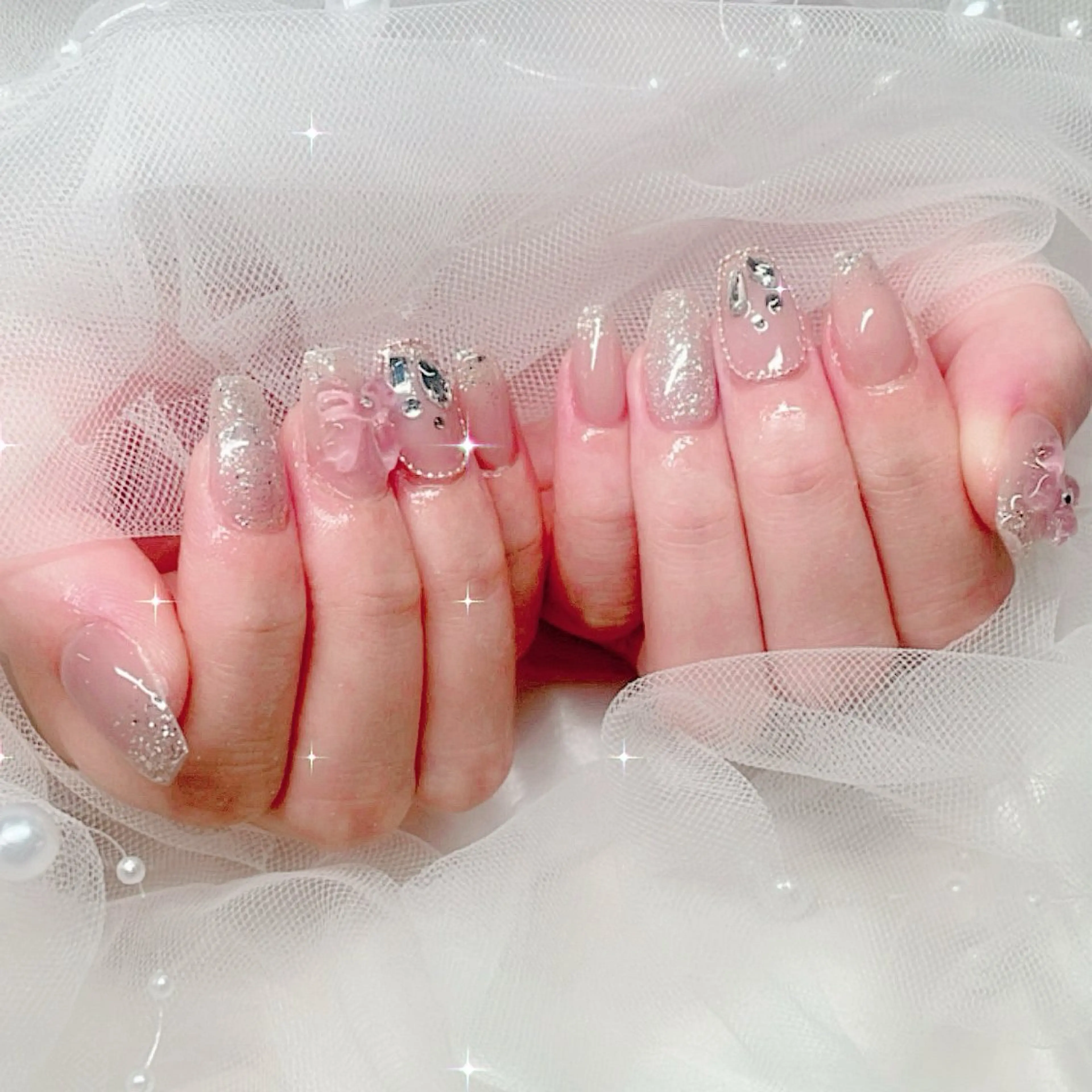 ネイル ハンドネイル ジョアアンジェ京橋店 園田 美碧のネイルデザイン