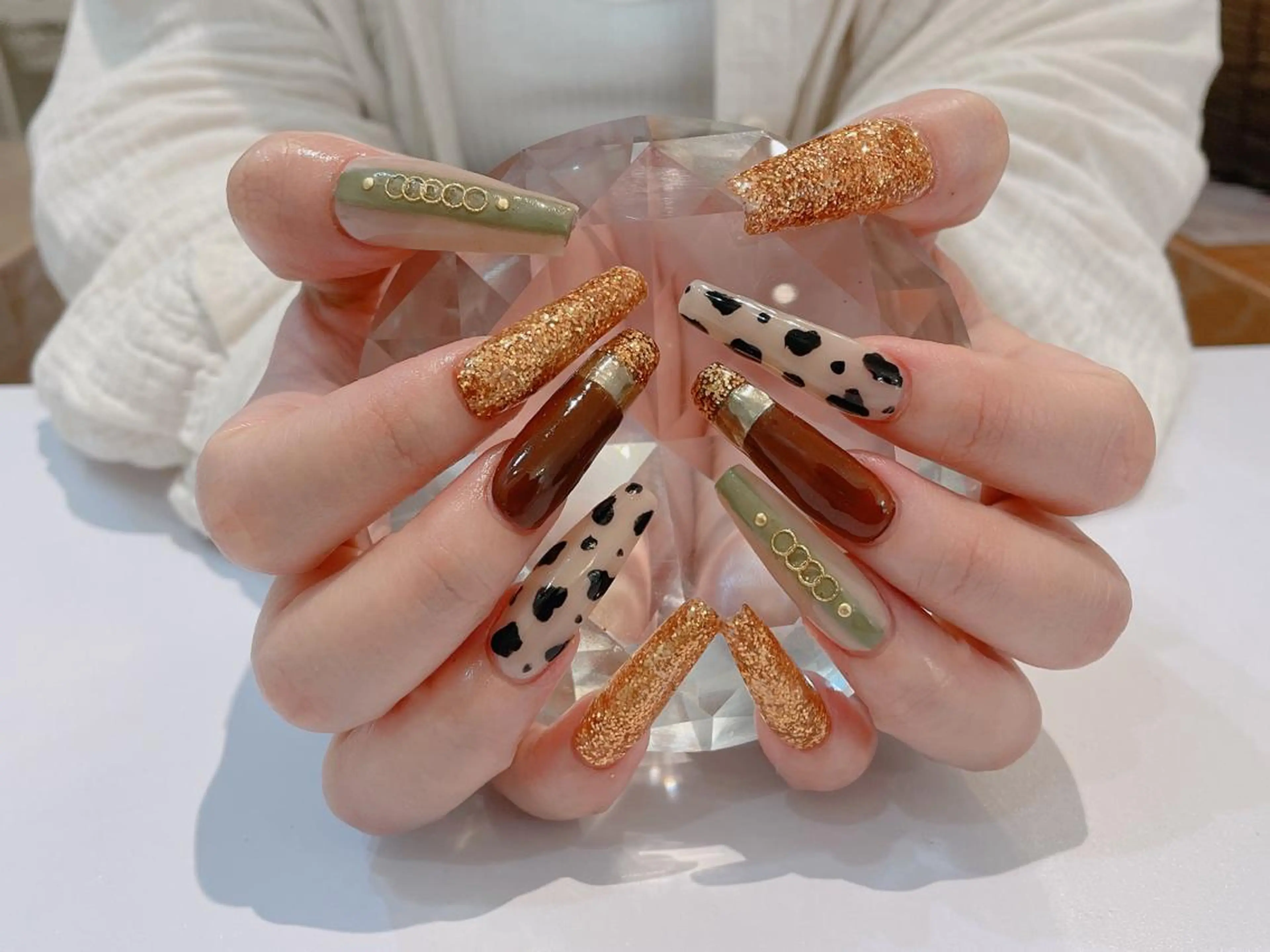 ネイル アートネイル 長さ出し フットネイル ジェルネイル ロングネイル SINCERELY シンシアリー🌈のネイルデザイン