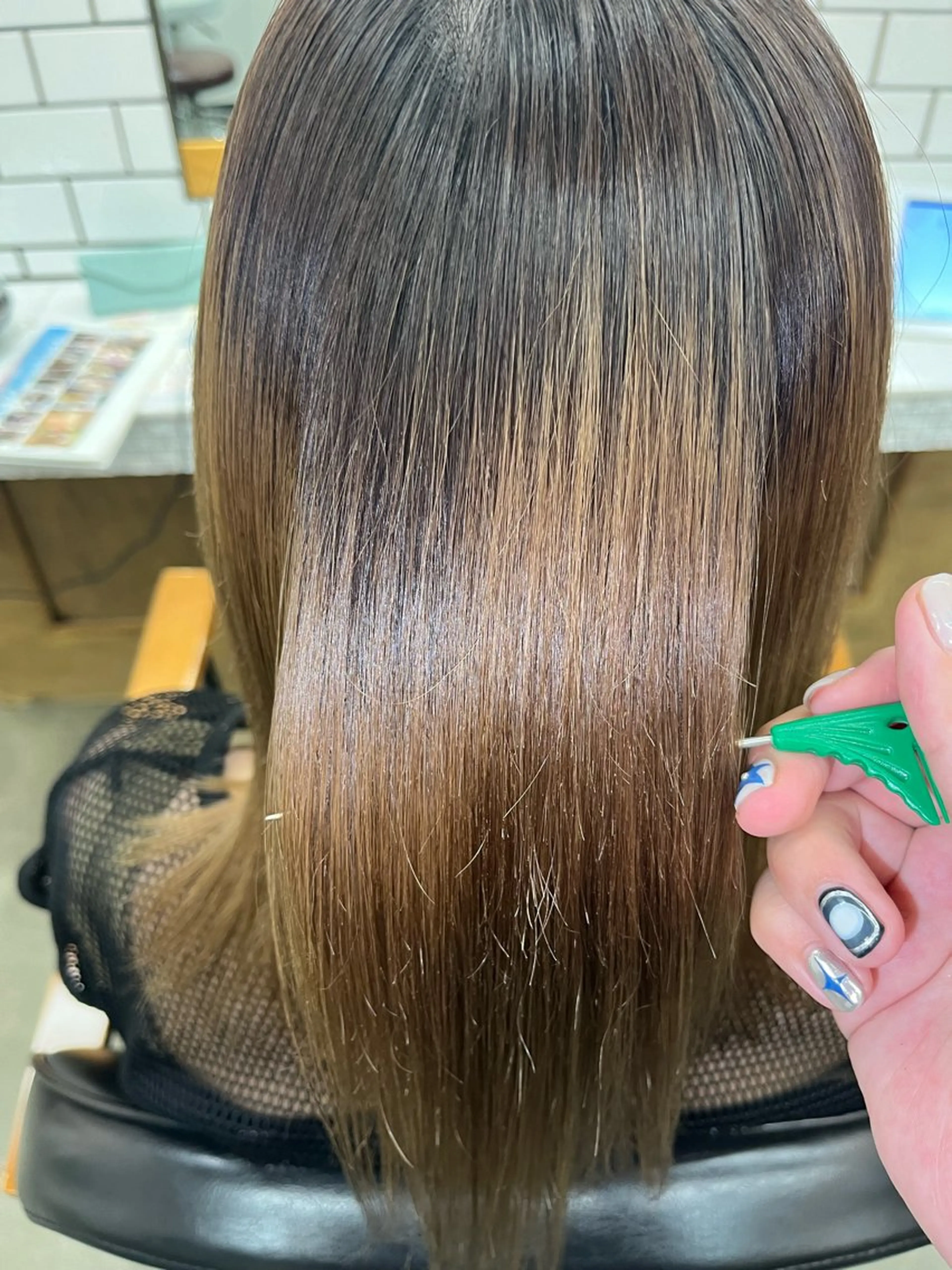 暖色/ミルクティ/ 艶髪⭐️honokaのヘアスタイル