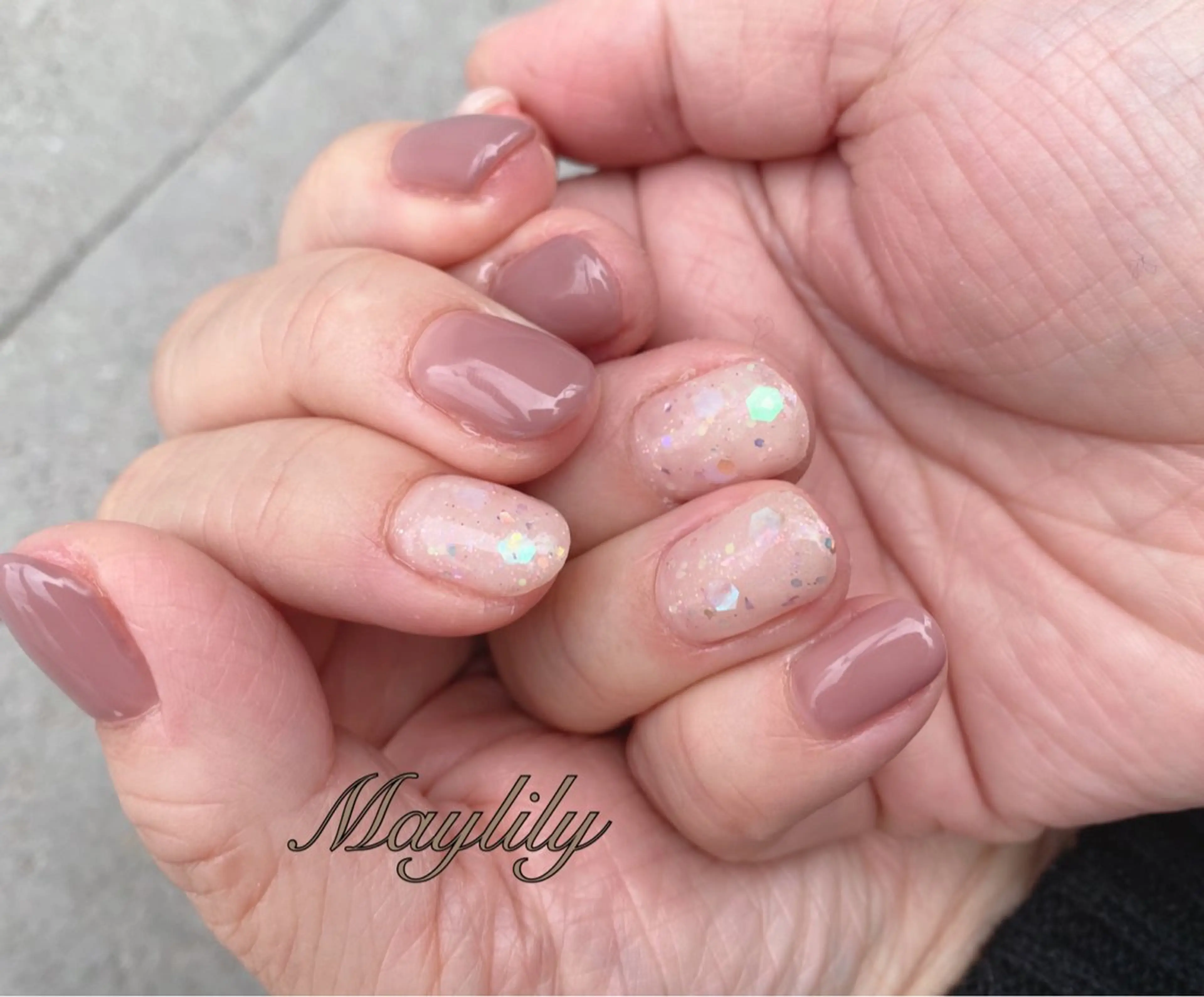 ネイル ワンカラーネイル Nail care salon Maylily所属・Nail salon Maylilyのネイルデザイン