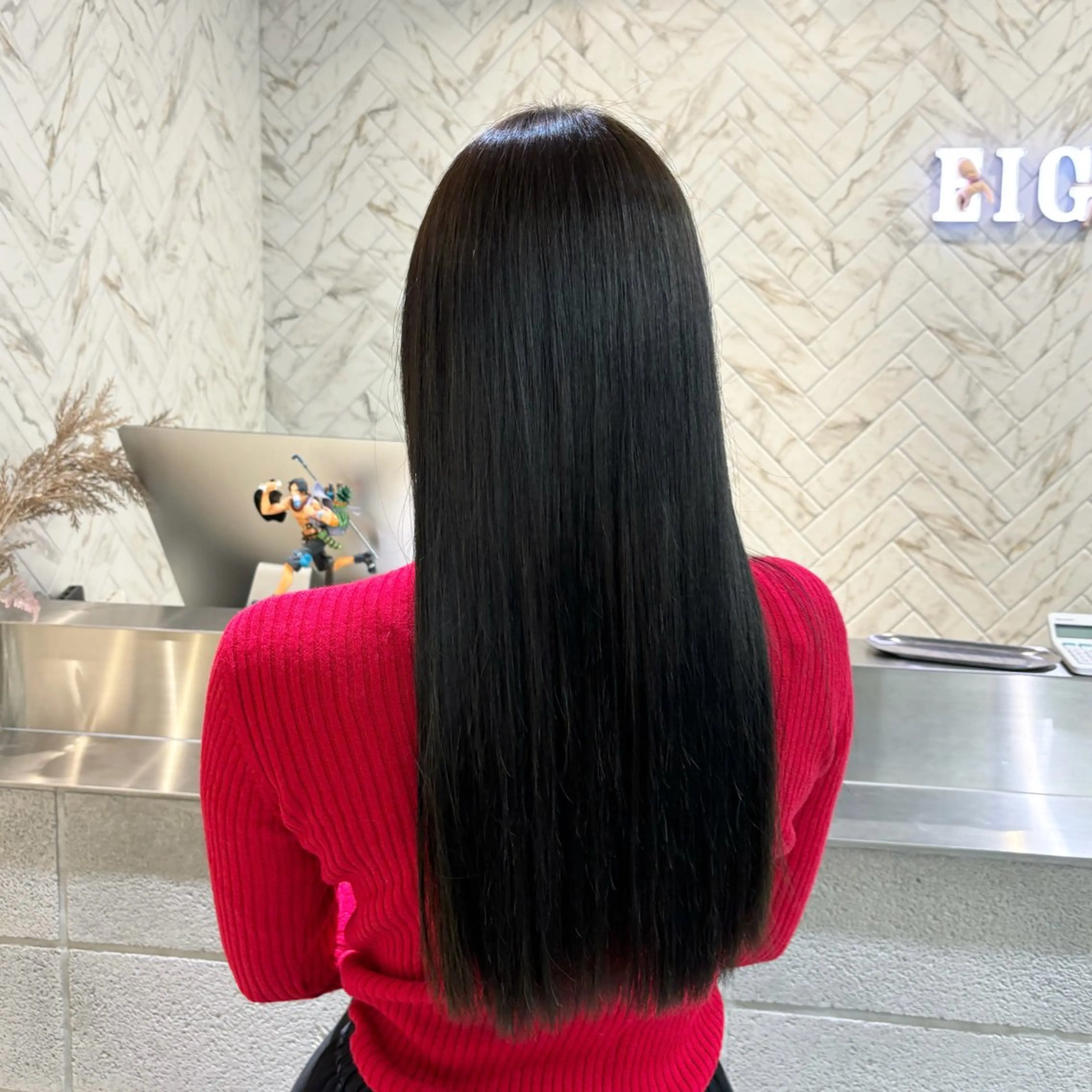 縮毛矯正＋カット＋うる艶トリートメントの写真