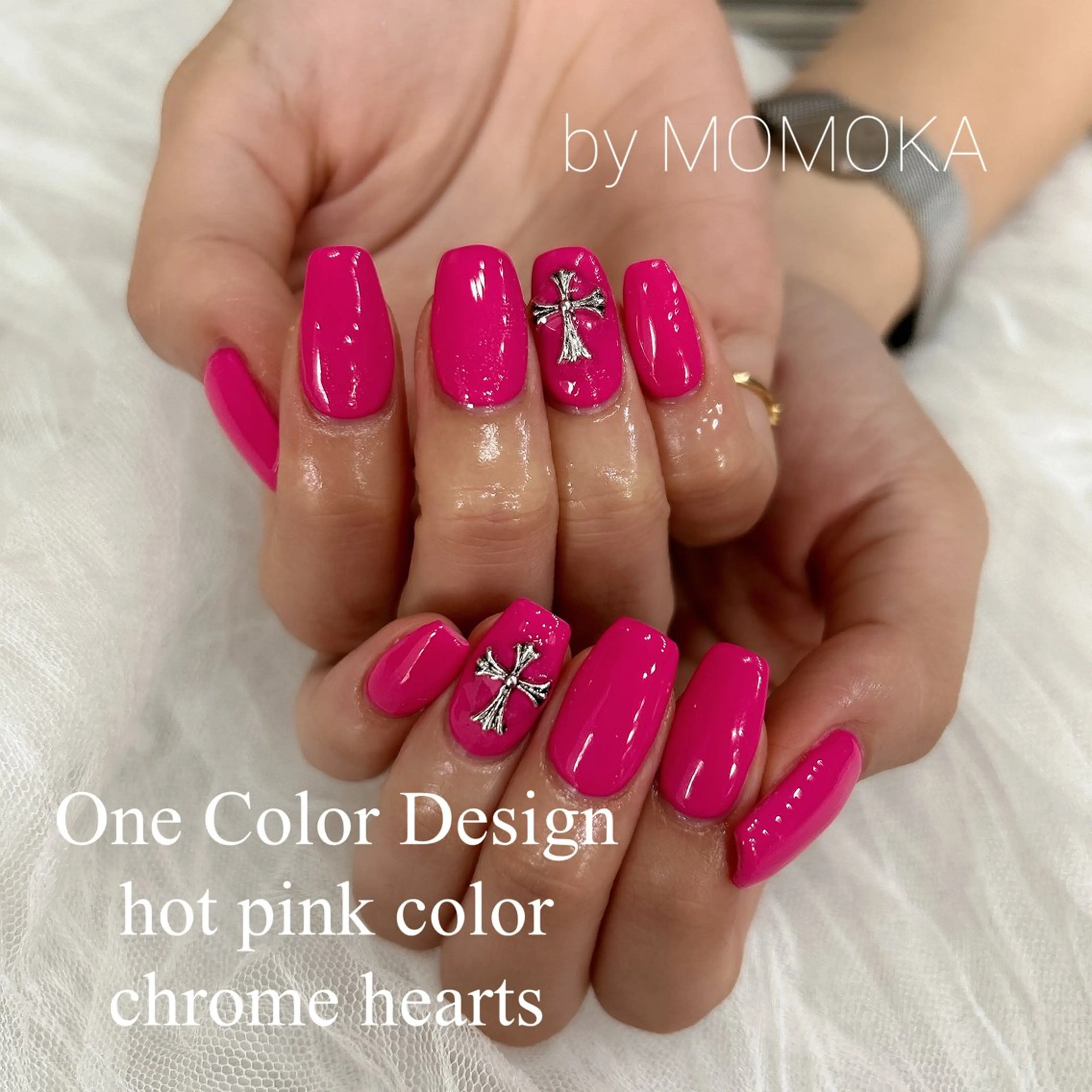 ネイル 夏ネイル ハンドネイル momoka_nails所属・Momo Nailsのネイルデザイン