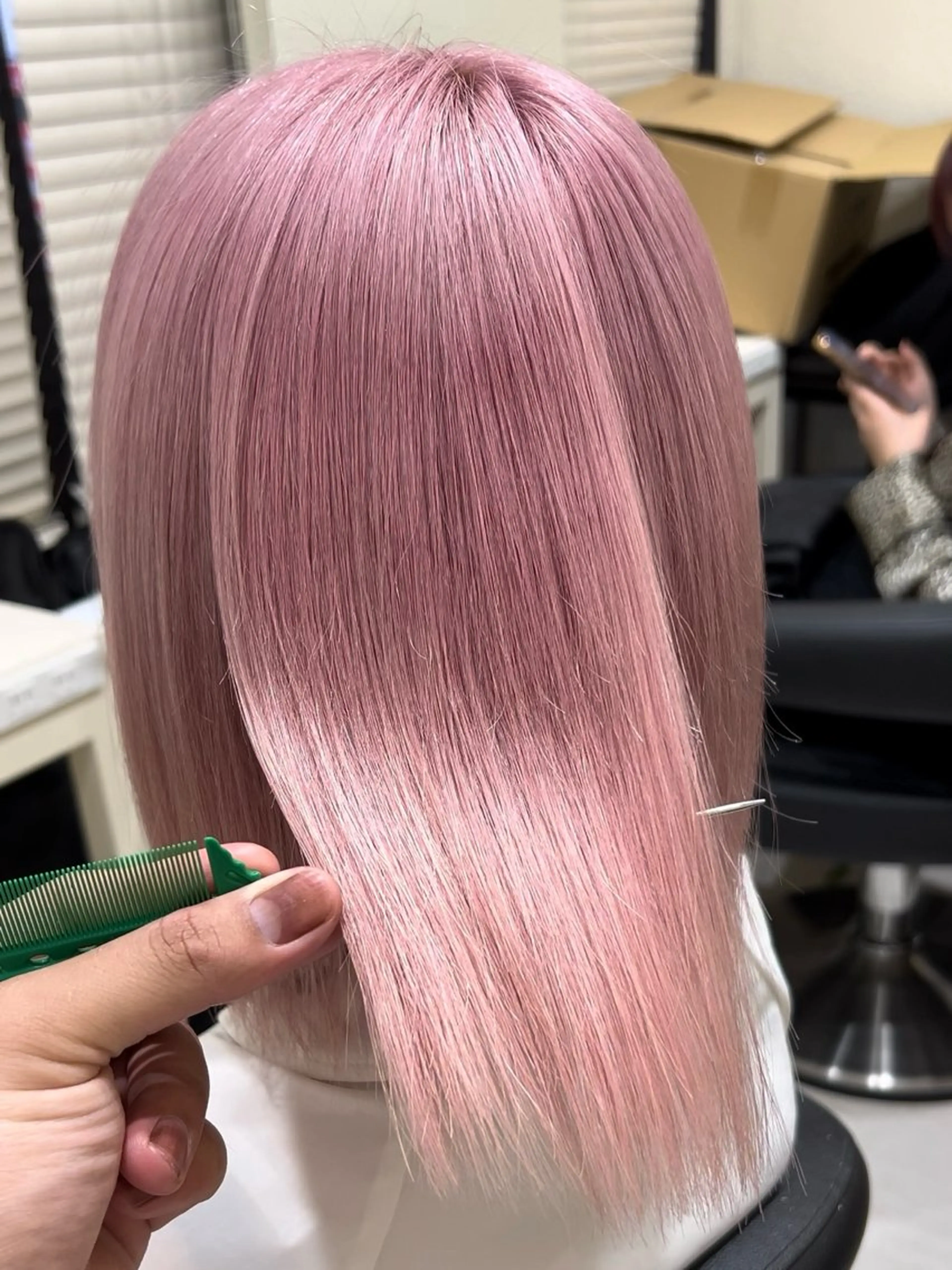ショート ✨池袋で1番キレイな ボブ✂️ケンボーのヘアスタイル