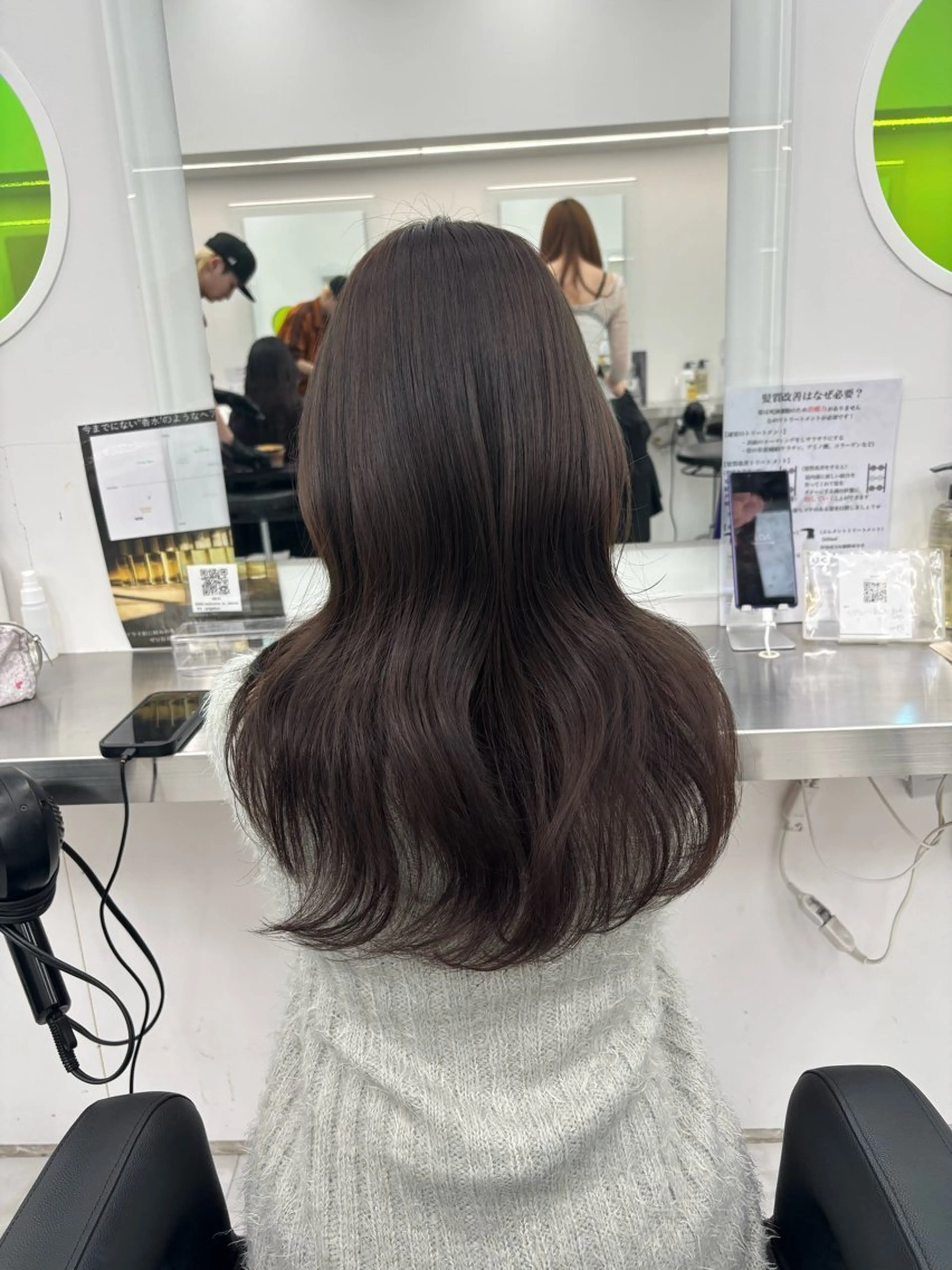 ロング カット ヘアカラー Wカラー/暖色/べ ージュりく©︎🐝のヘアスタイル