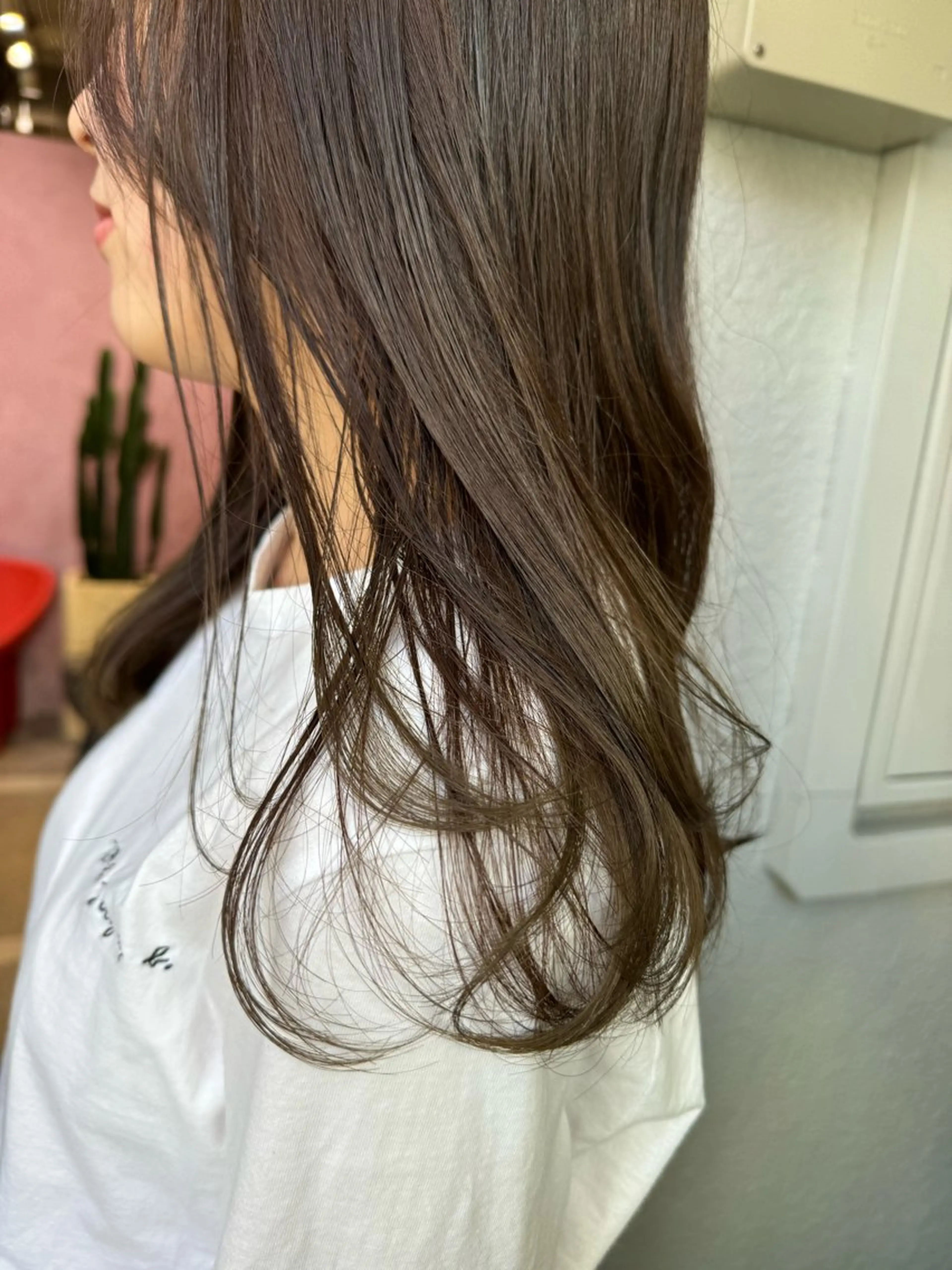 ロング 髪質改善 トリートメント 透明感×レイヤーカッ ト🌼kiraraのヘアスタイル