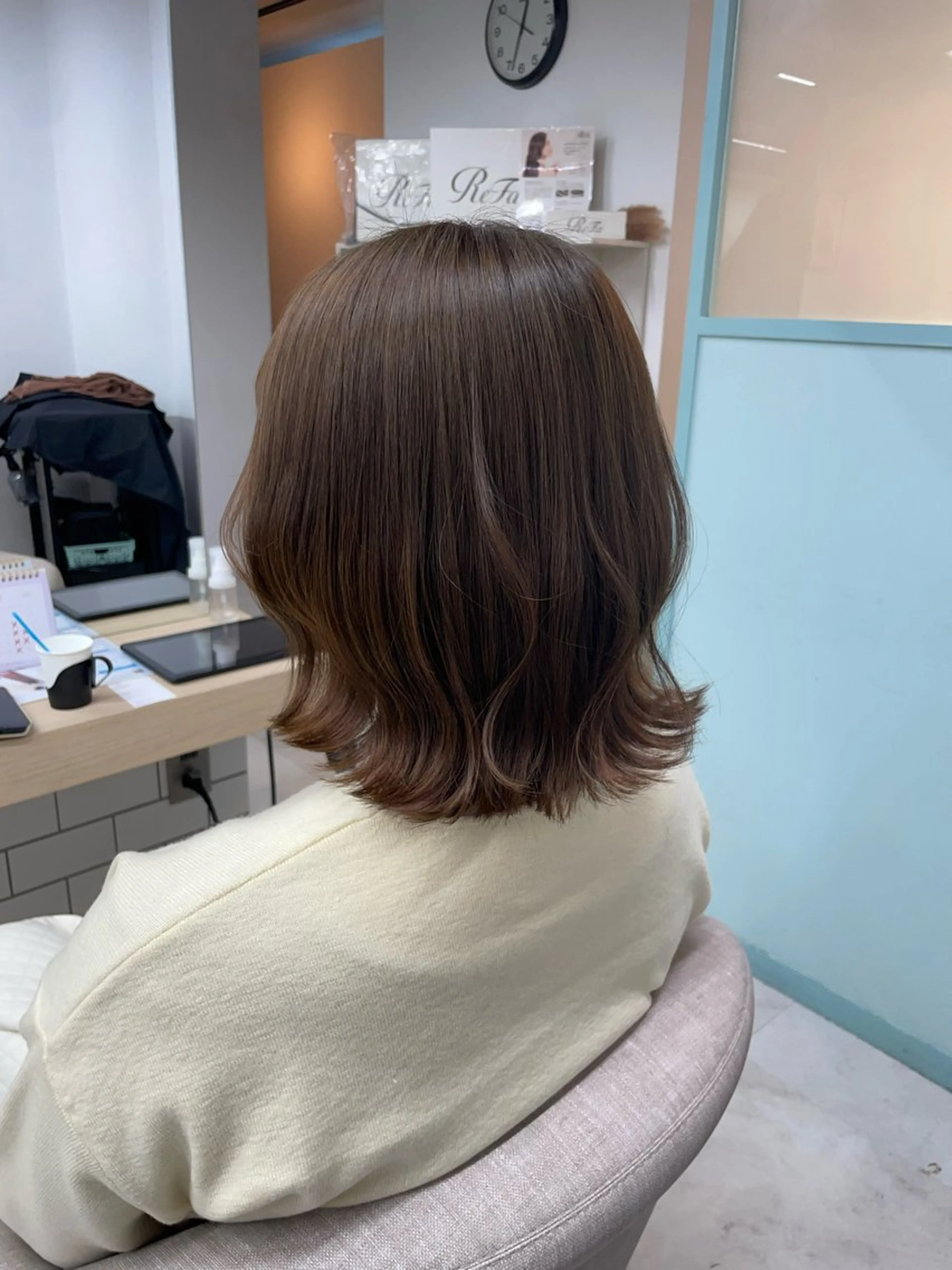 ミディアム Luana難波 🫧NOAのヘアスタイル