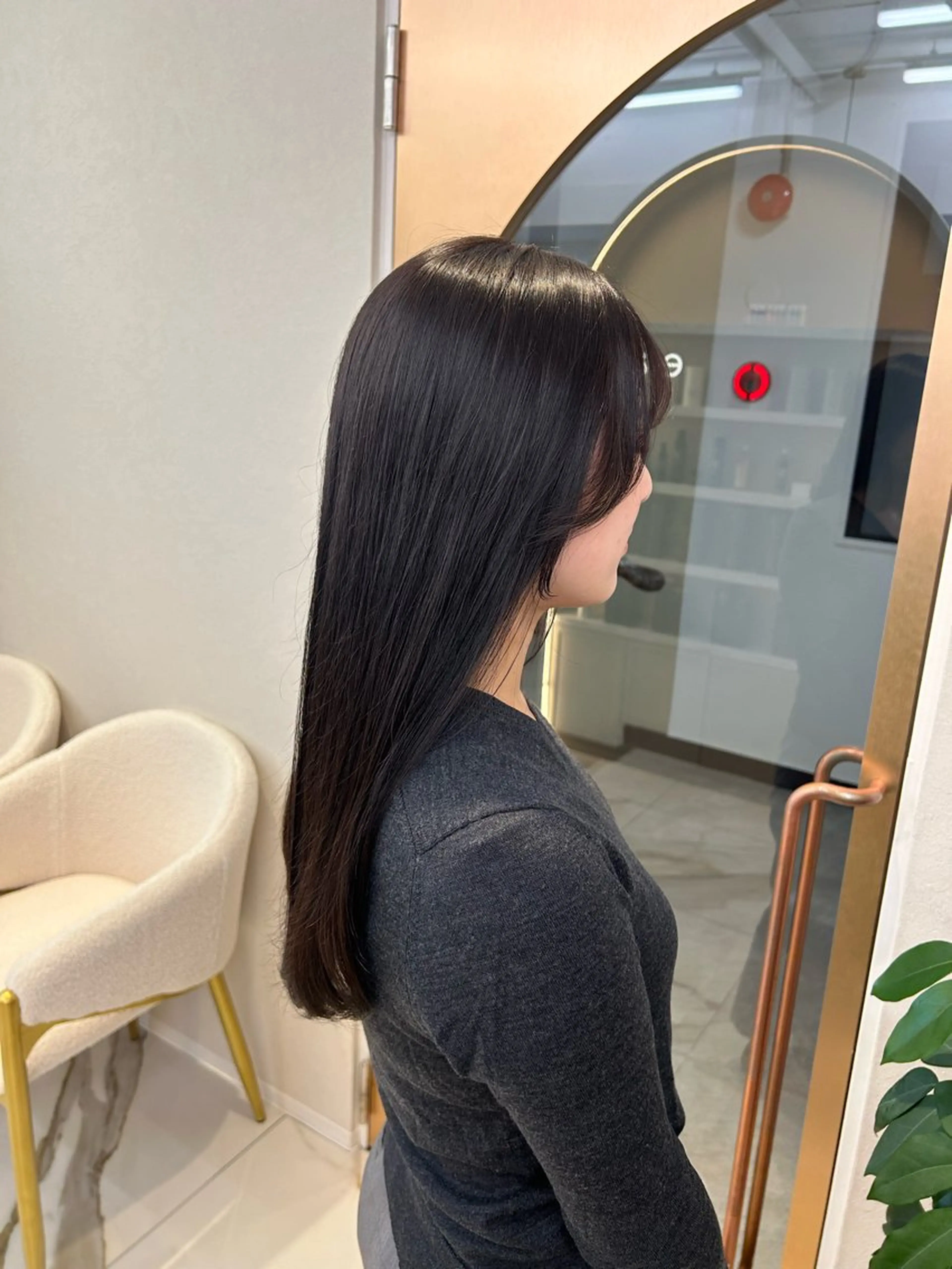 〈ヘアケア重視さんにもおすすめ🫶🏻〉カット＋艶感トリートメント＋バブルエステ🫧の写真
