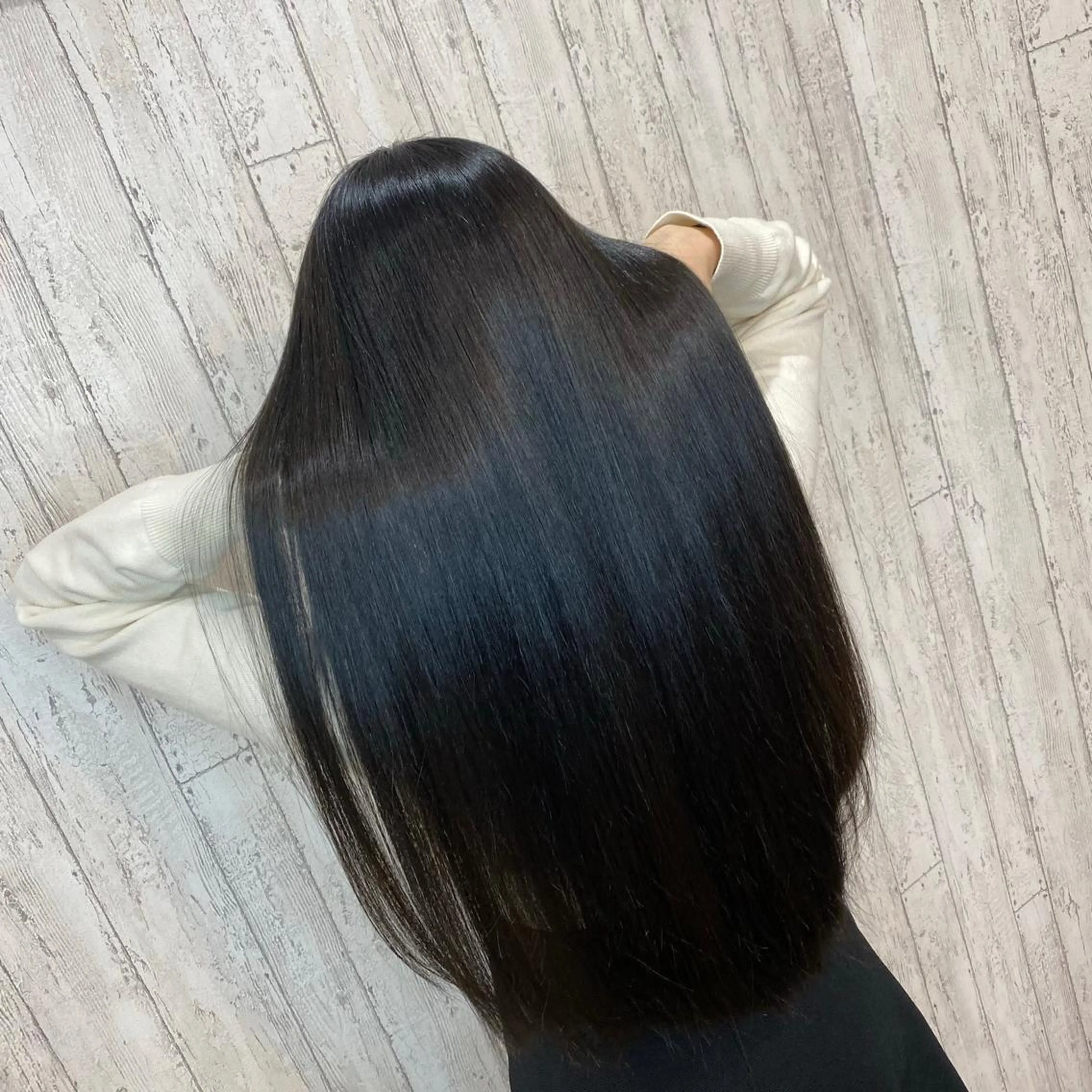 ロング カラー Lapis所属・しんどう るなのヘアスタイル