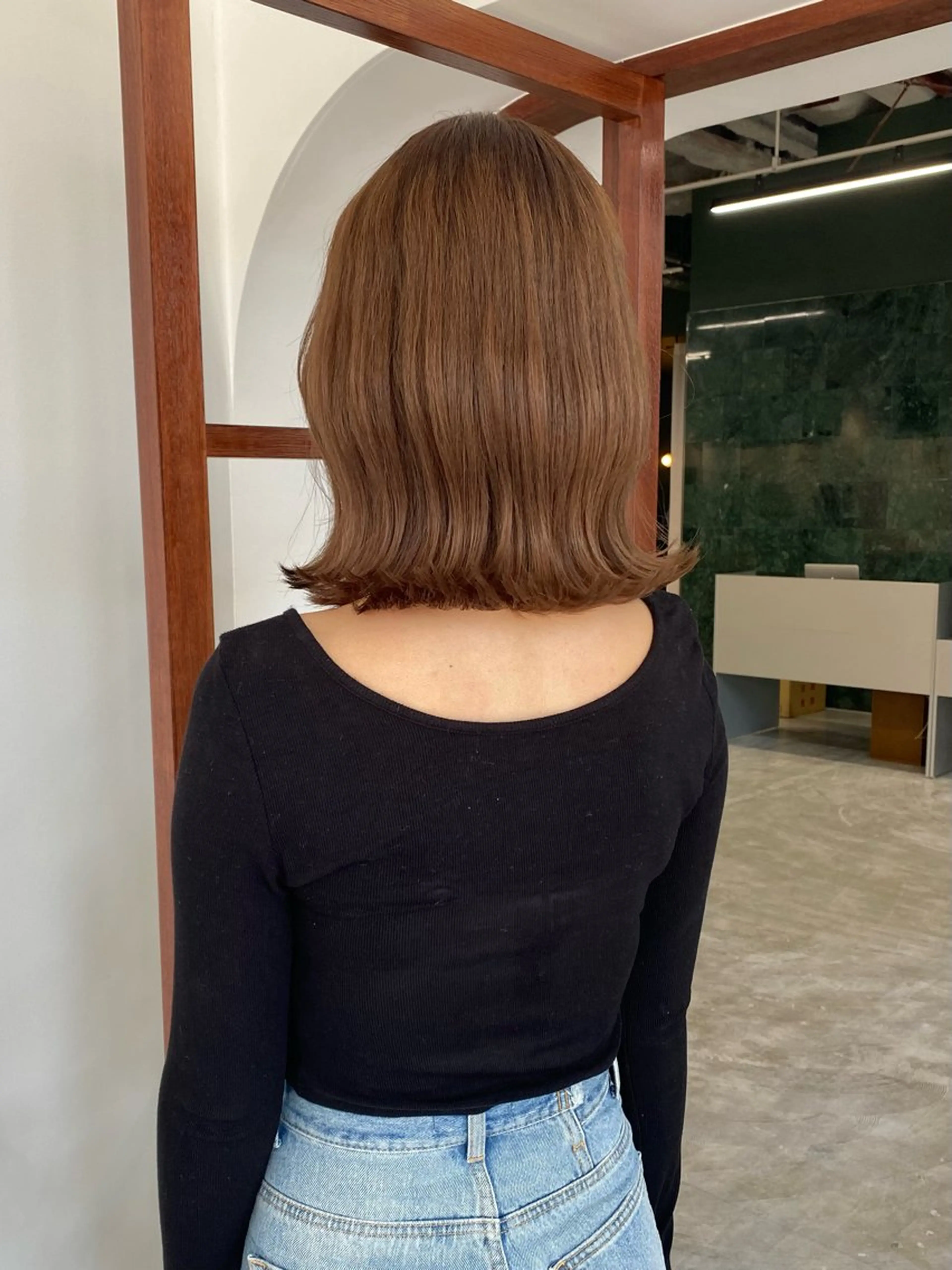 ミディアム カラー ブリーチ ダブルカラー トリートメント Sopi所属・JESSI / Sopiのヘアスタイル