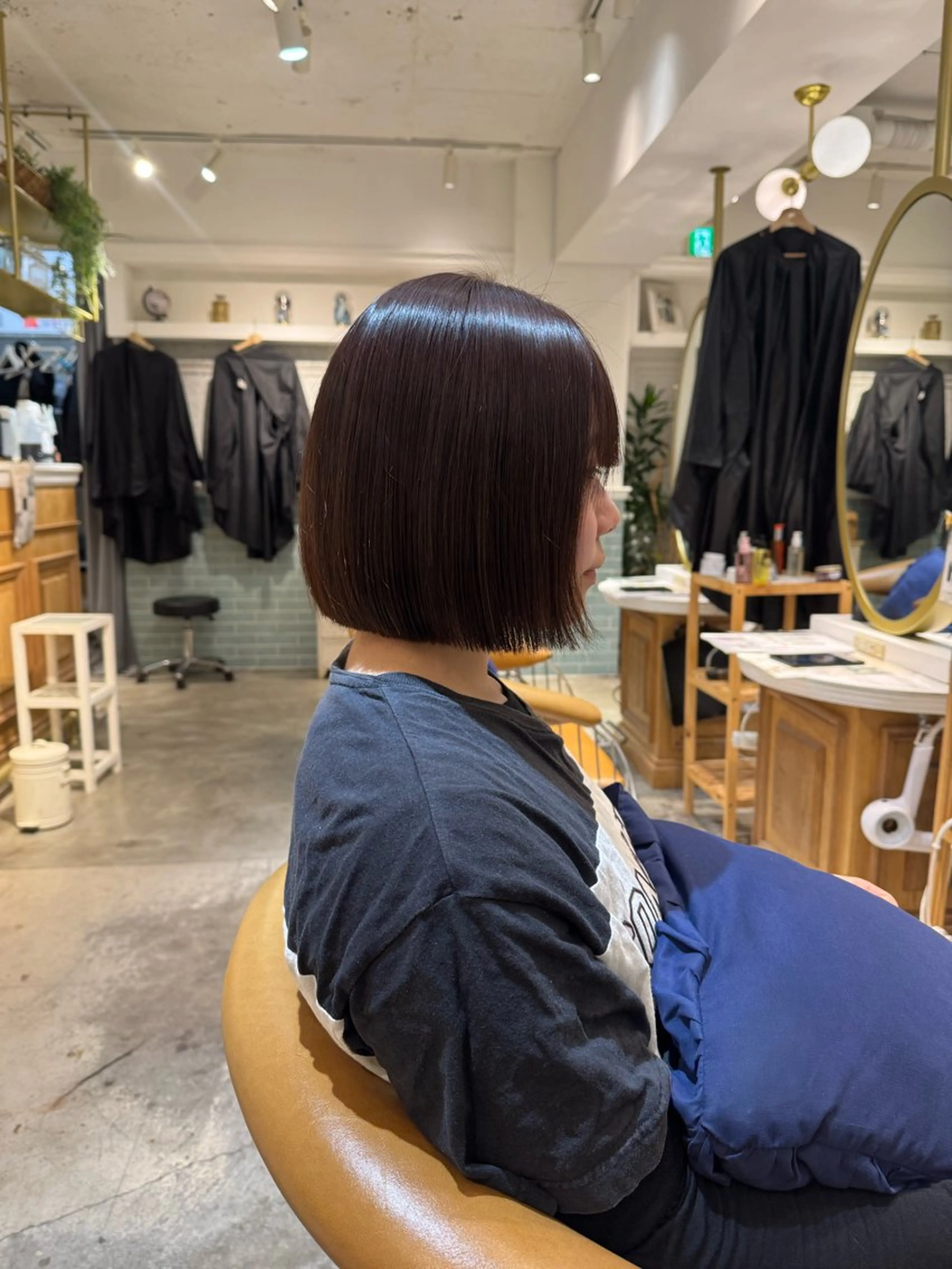 ミディアム ボブ 髪質改善/ボブ /韓国/erikoのヘアスタイル