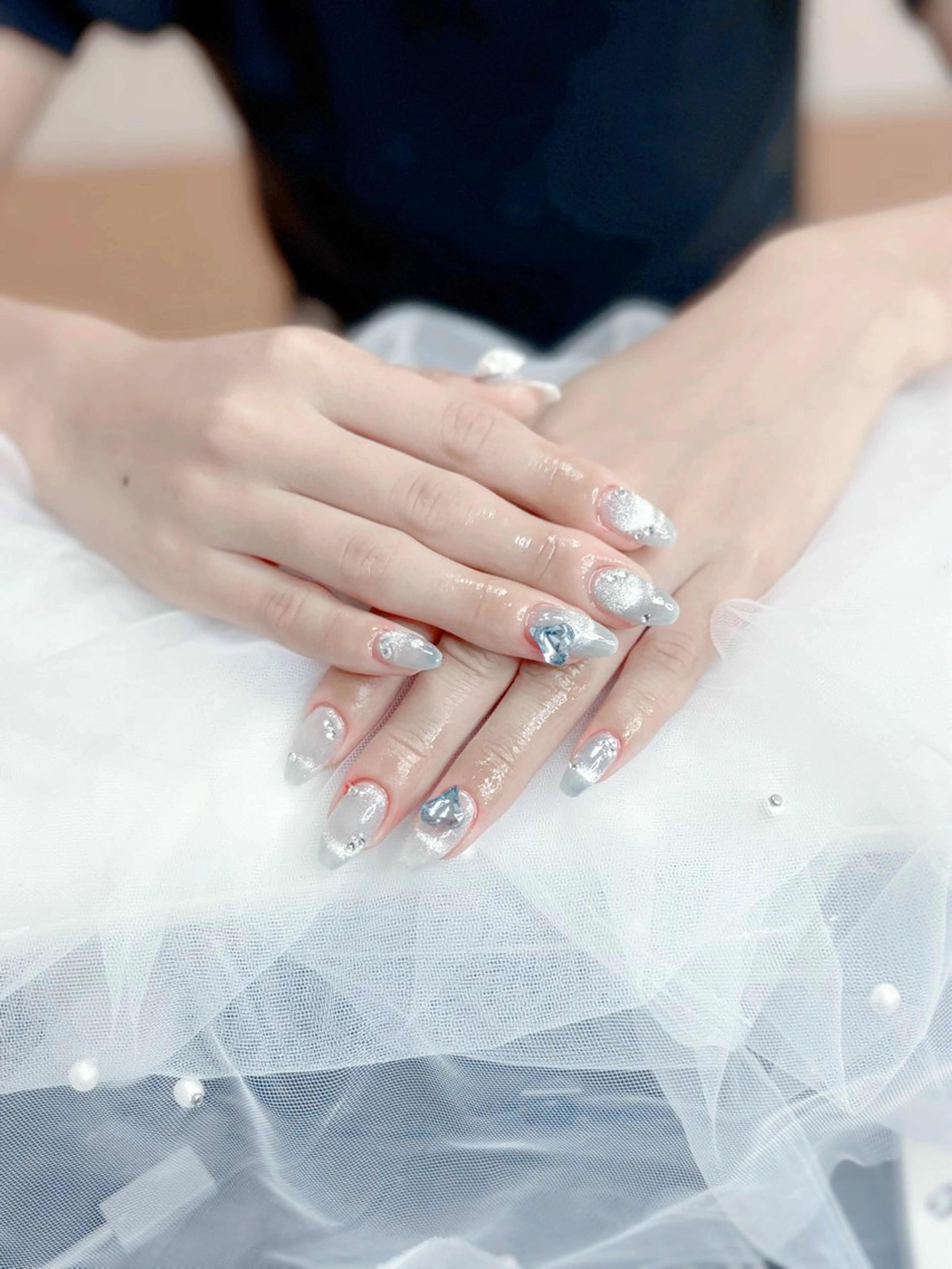 ネイル 💐Lumière 🩵かわちゃん💅のネイルデザイン