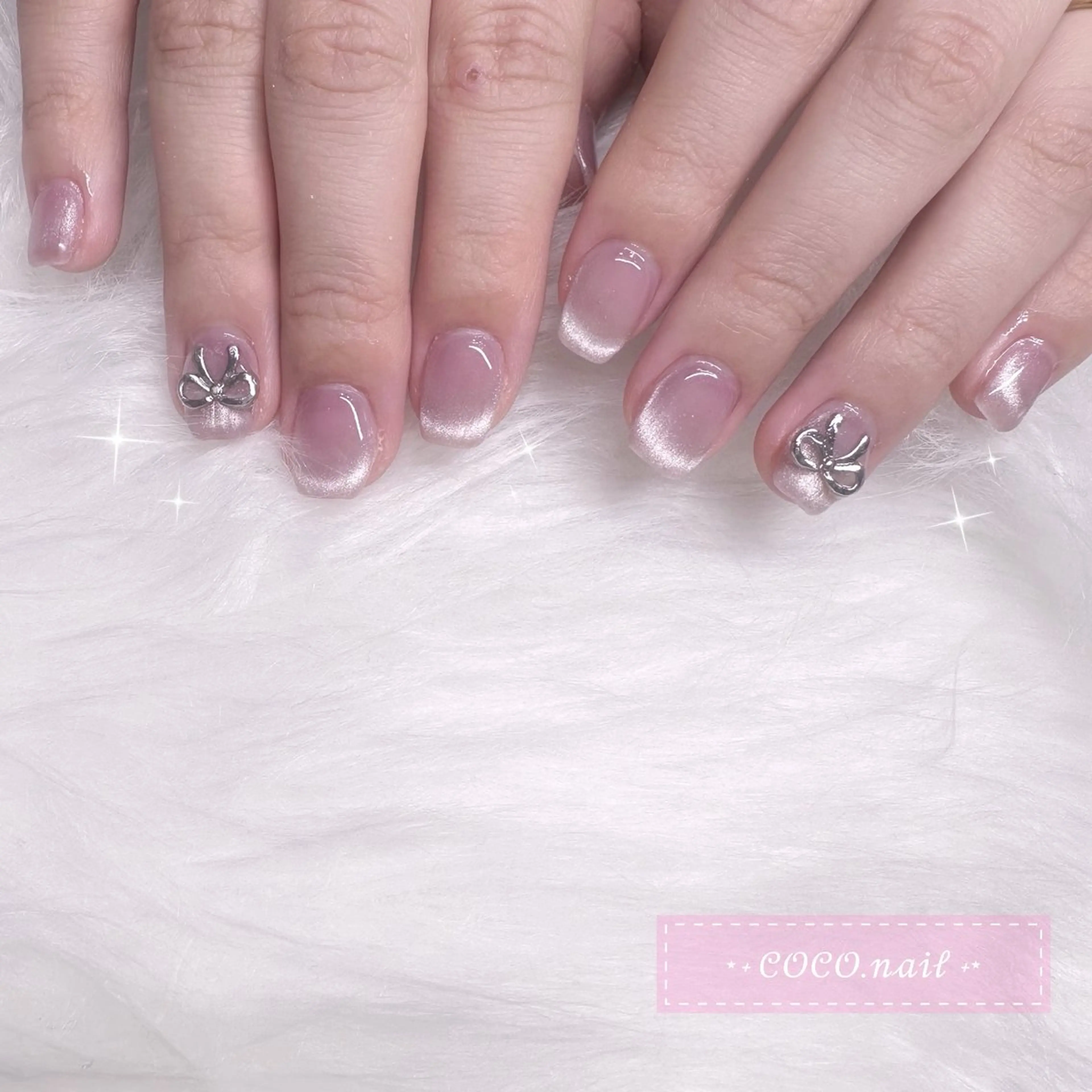 ネイル ハンドネイル フットネイル lili.nail y2k/ワンホンのネイルデザイン