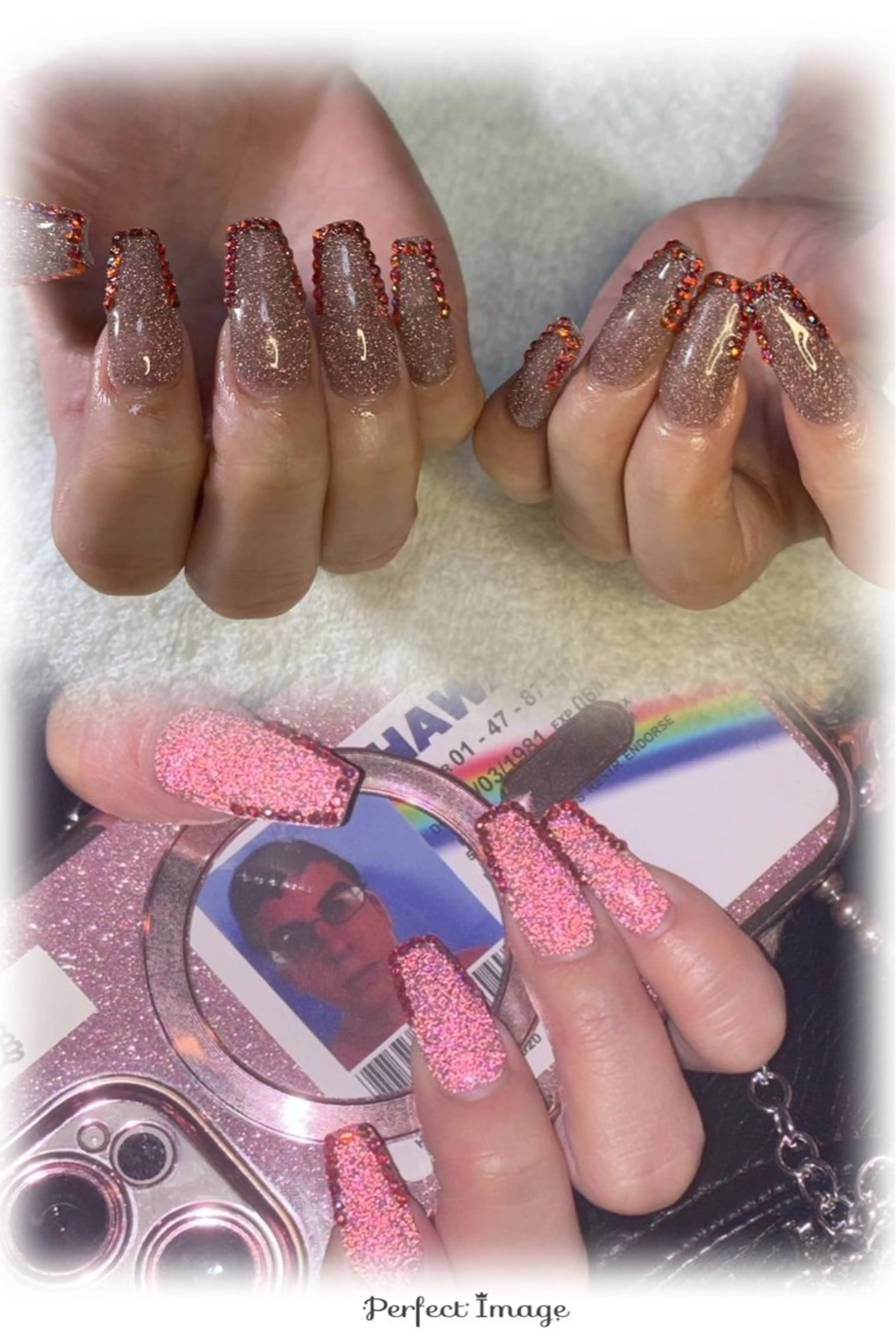 ネイル ストーンネイル ハンドネイル MHR nailのネイルデザイン