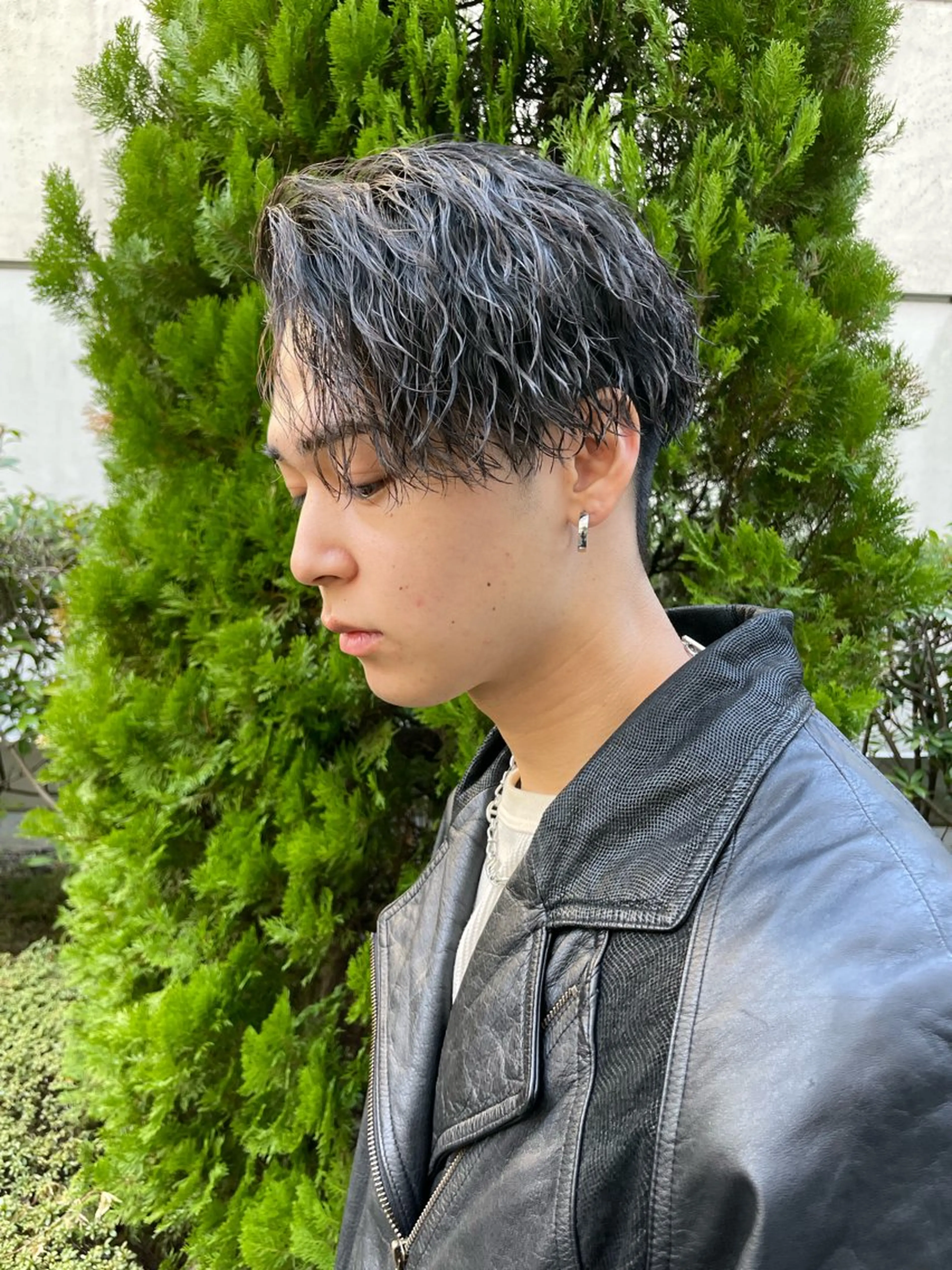 ショート カラー パーマ ヘアアレンジ メンズ カット パーマ トリートメント 亀井隆汰/メンズ専門 パーマ特化美容師のヘアスタイル