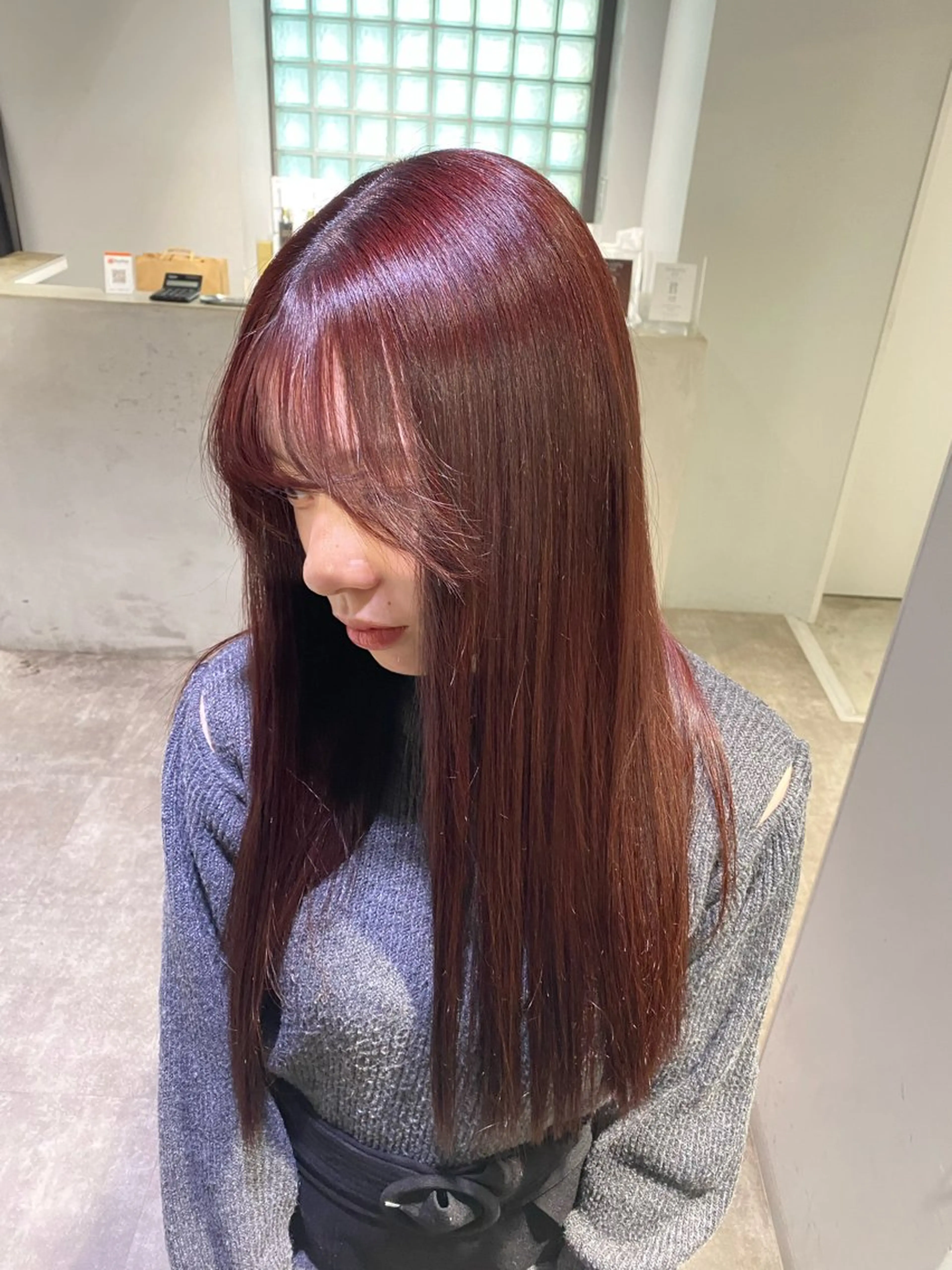 ロング カラー ハイトーンカラー 心斎橋 /ブリーチ/ショウマのヘアスタイル