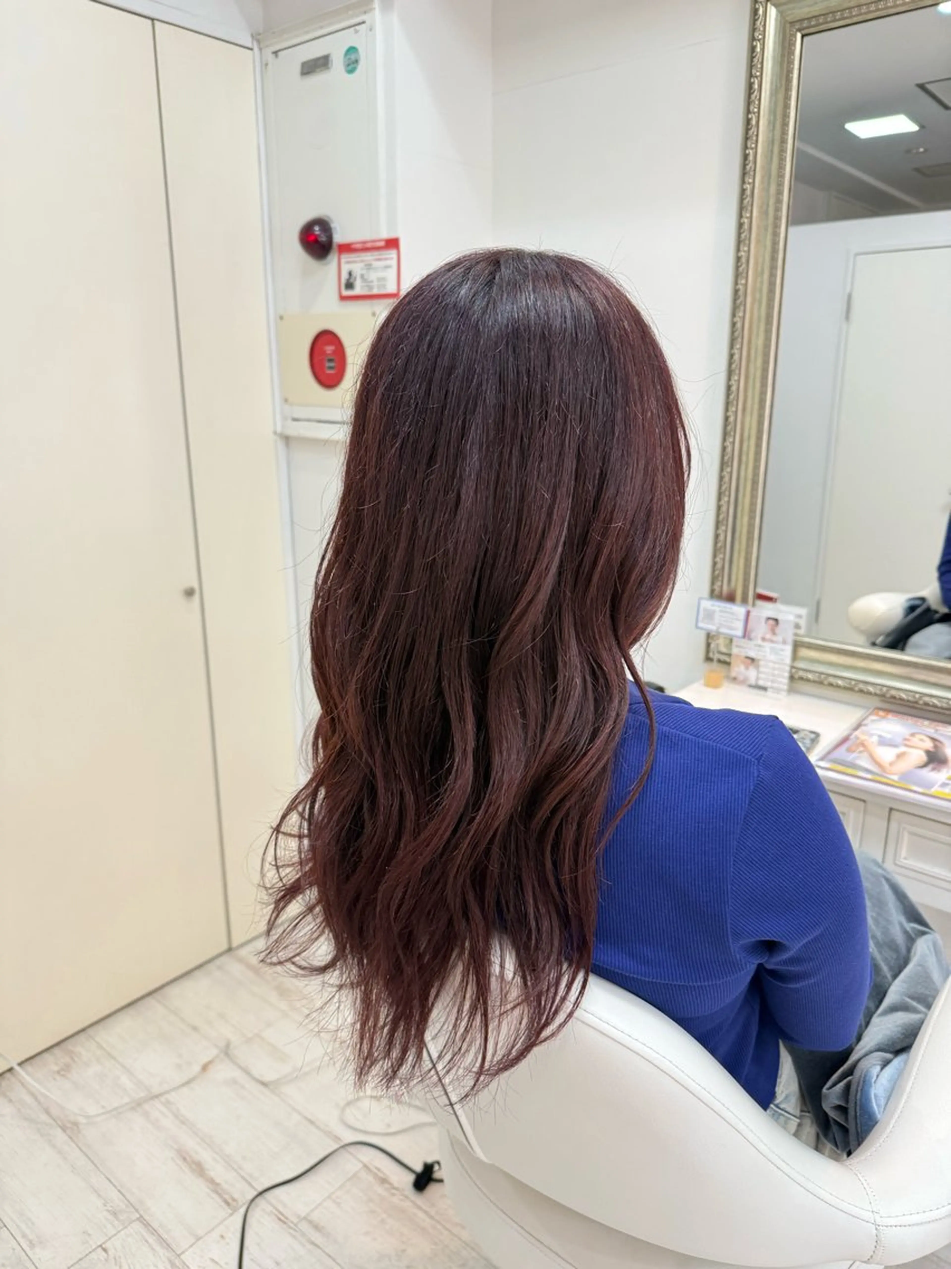 ロング ヘアカラー 新籾 尚哉のヘアスタイル