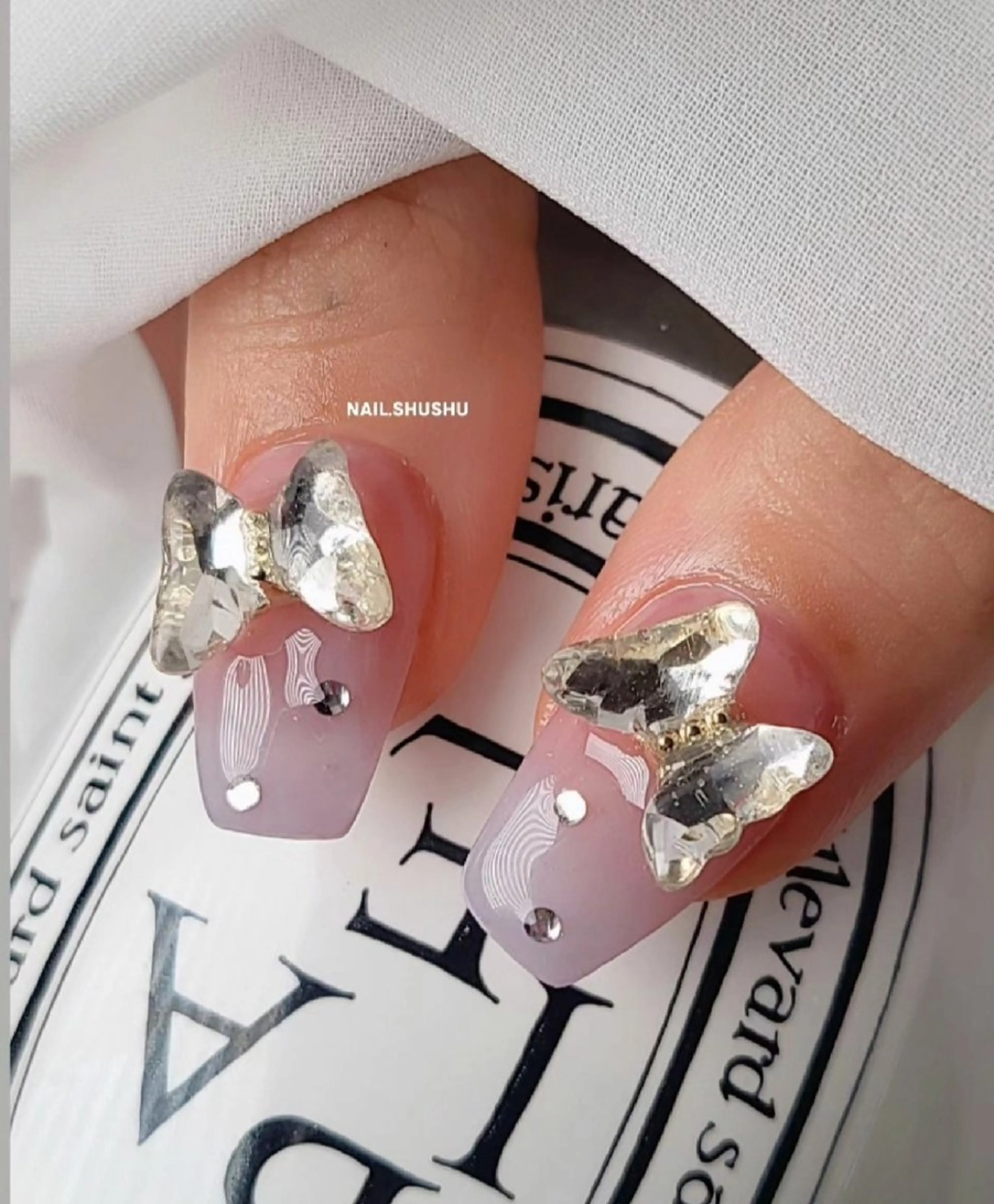ネイル 持ち込み ニュアンスネイル ワンカラーネイル シンプルネイル 夏ネイル 3dパーツ/流行り 👧shushu❤️のネイルデザイン