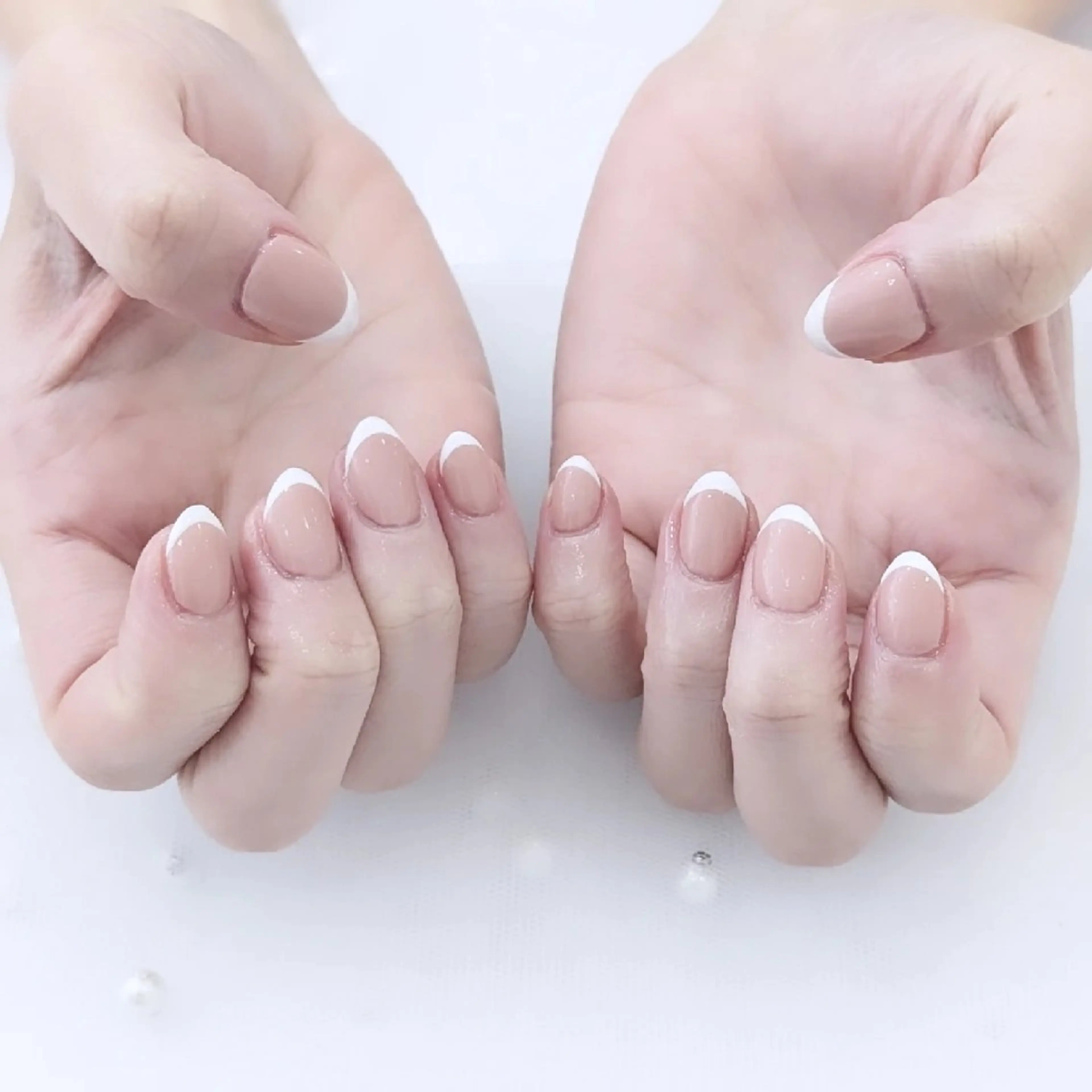 ネイル フレンチネイル Lily nail 船橋 yuki🍒のネイルデザイン