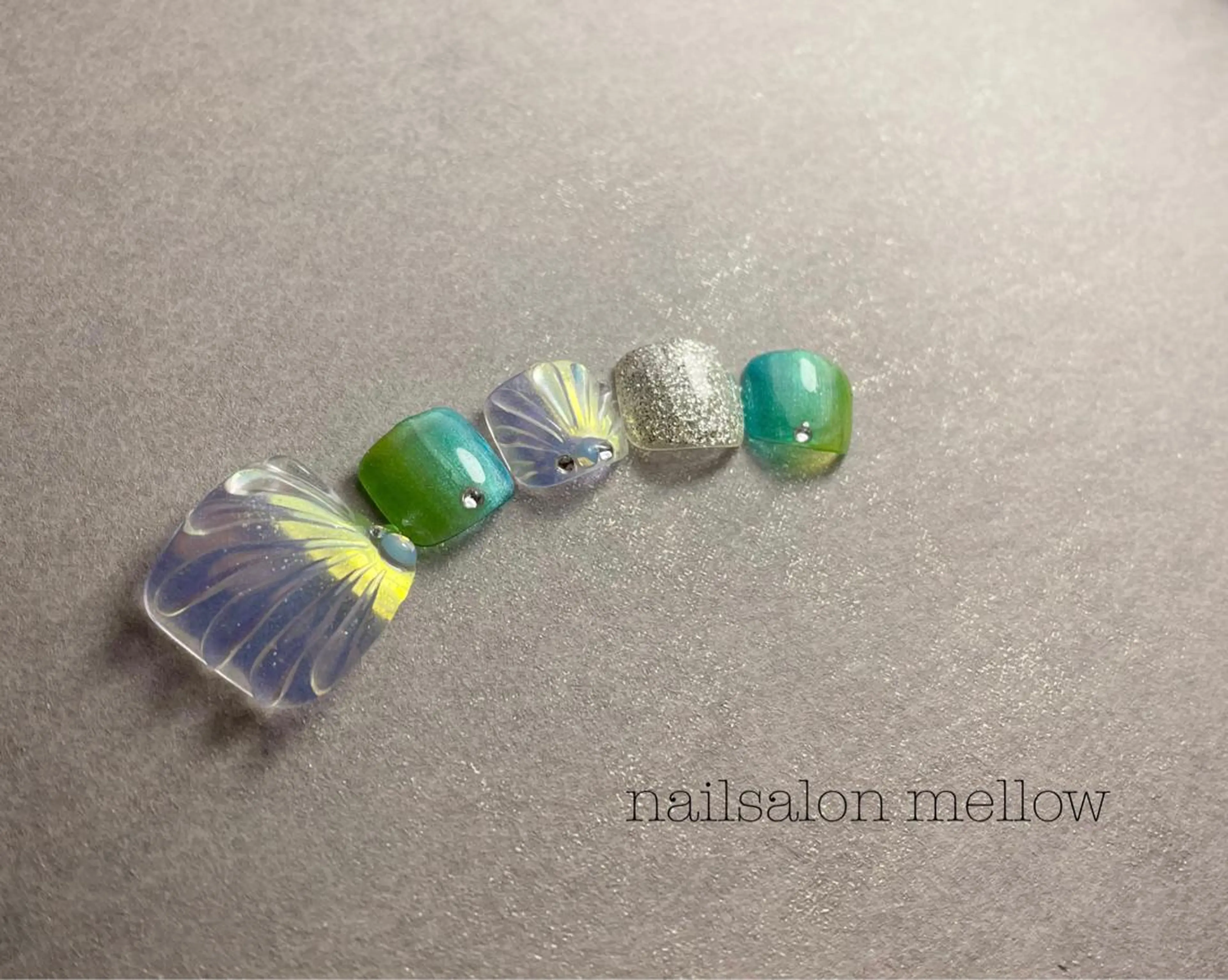 ネイル フットネイル 大山 浩美のネイルデザイン