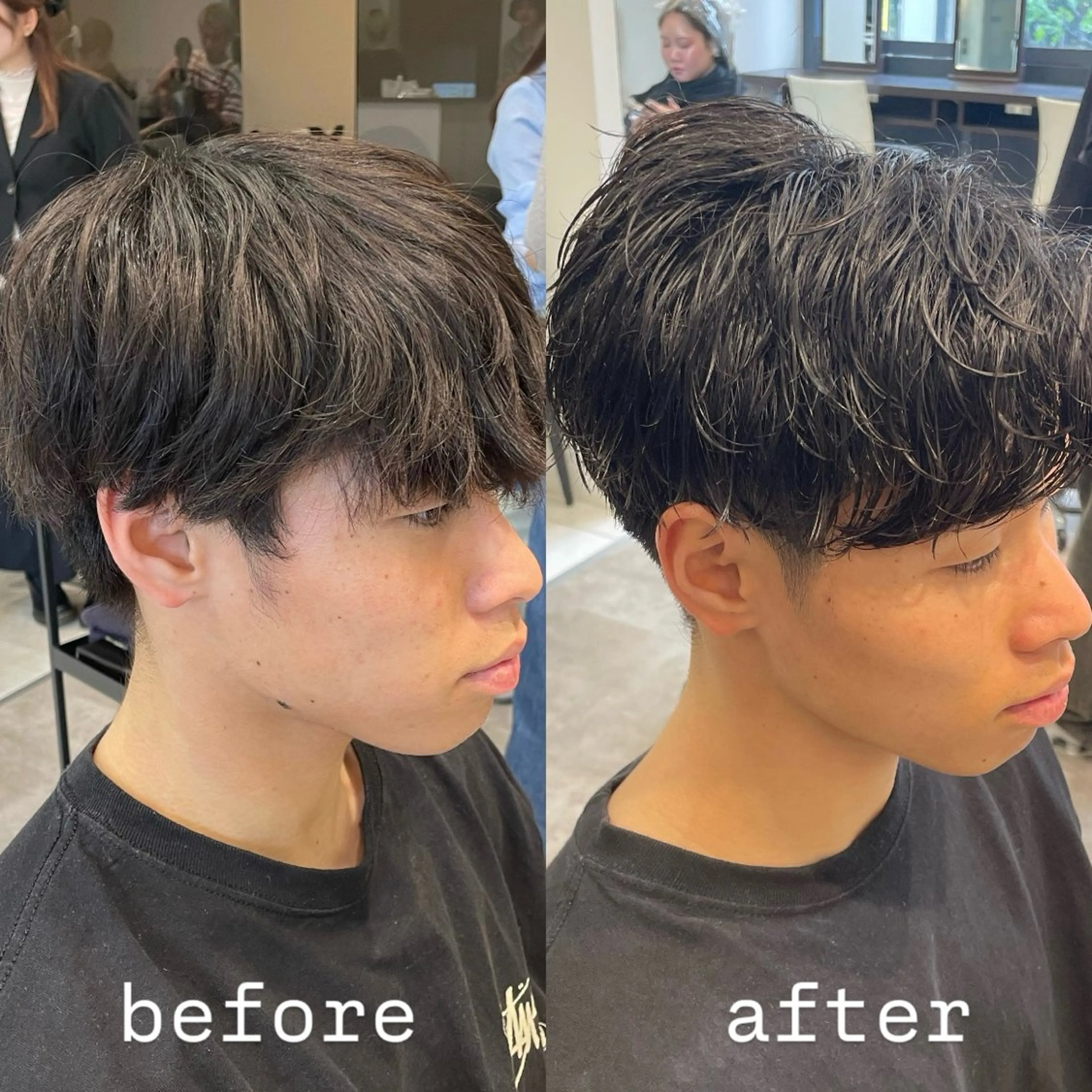 パーマ メンズ カット パーマ メンズ特化 / ツイスパ🔥高林拓斗のヘアスタイル