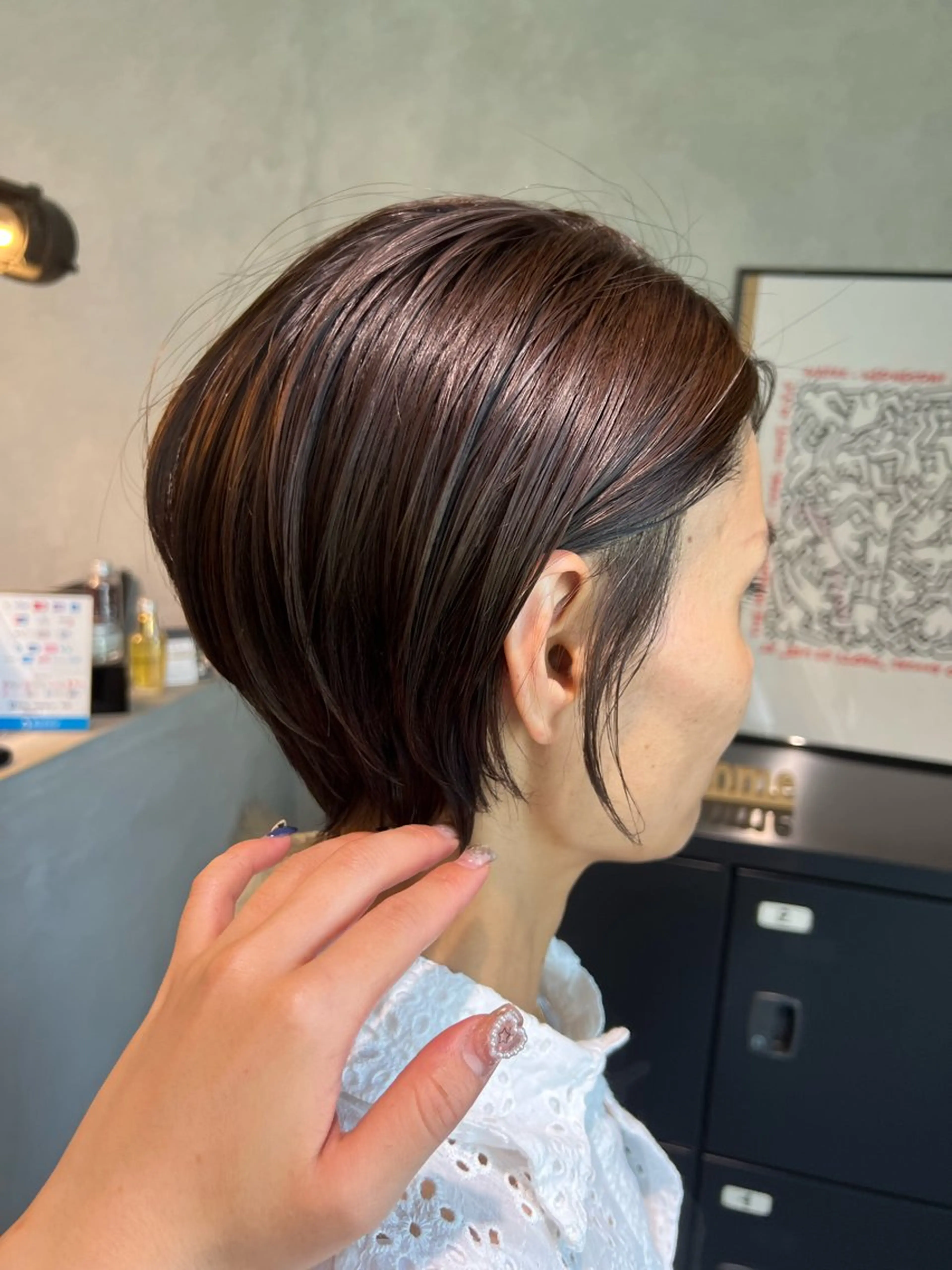 ショート morrow by suntown所属・💙AKANE ハイトーン特化💙のヘアスタイル