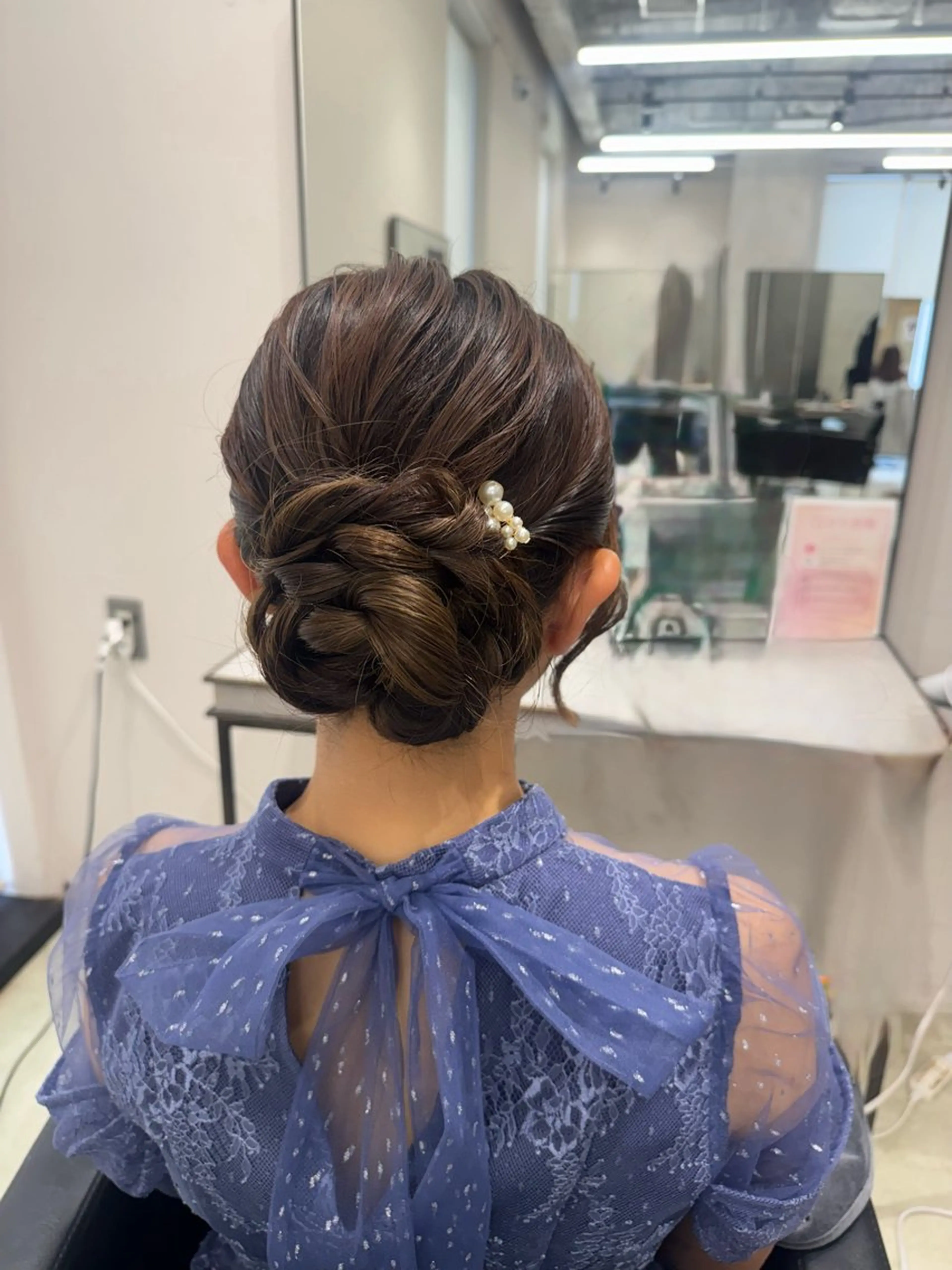 ヘアアレンジ 透明感カラー✨艶髪 制作🌱山根あゆみのヘアスタイル