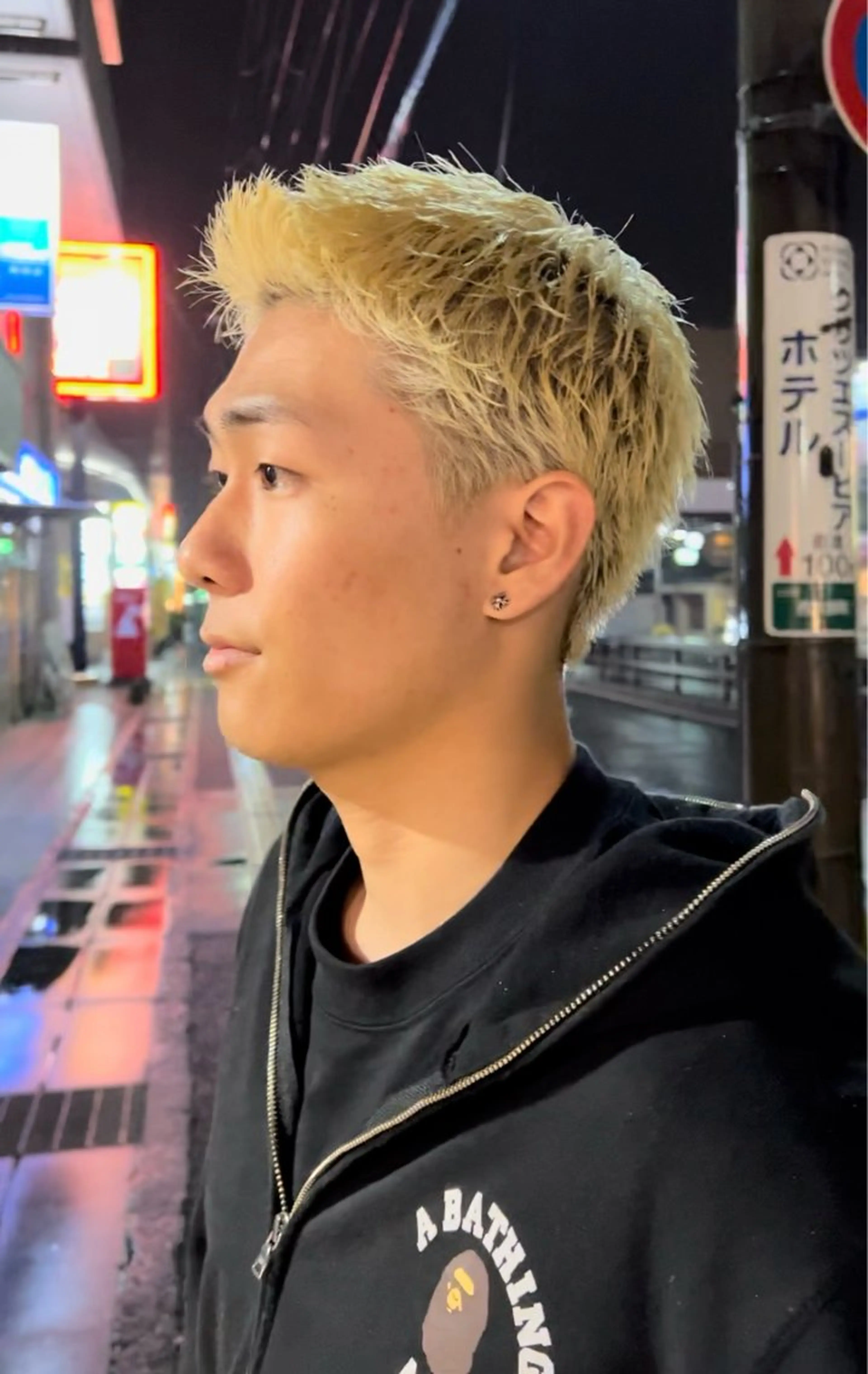 カット＋ダブルカラーの写真