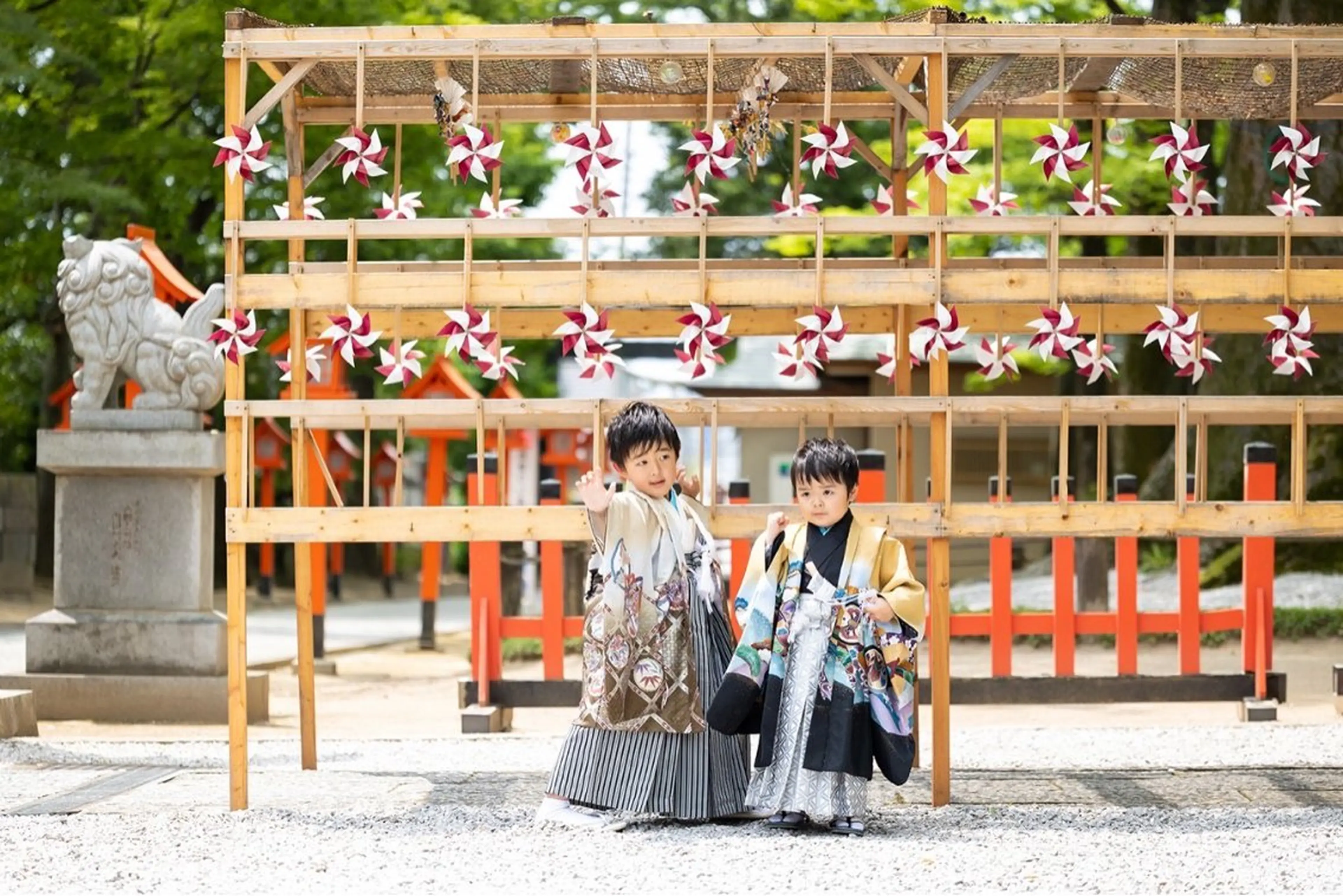 七五三☆5歳☆着付け＋ヘアセットの写真