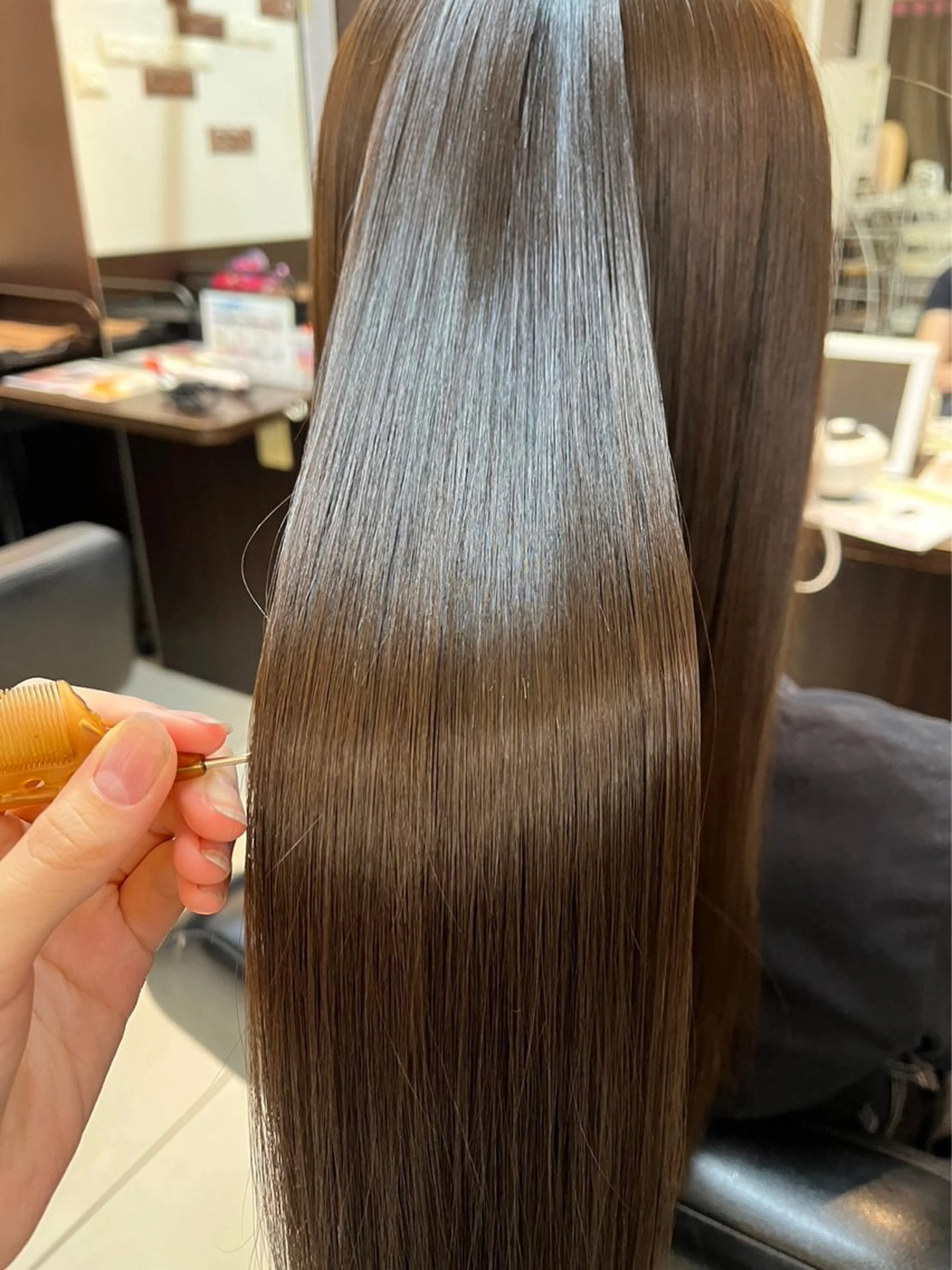 酸熱トリートメントの写真