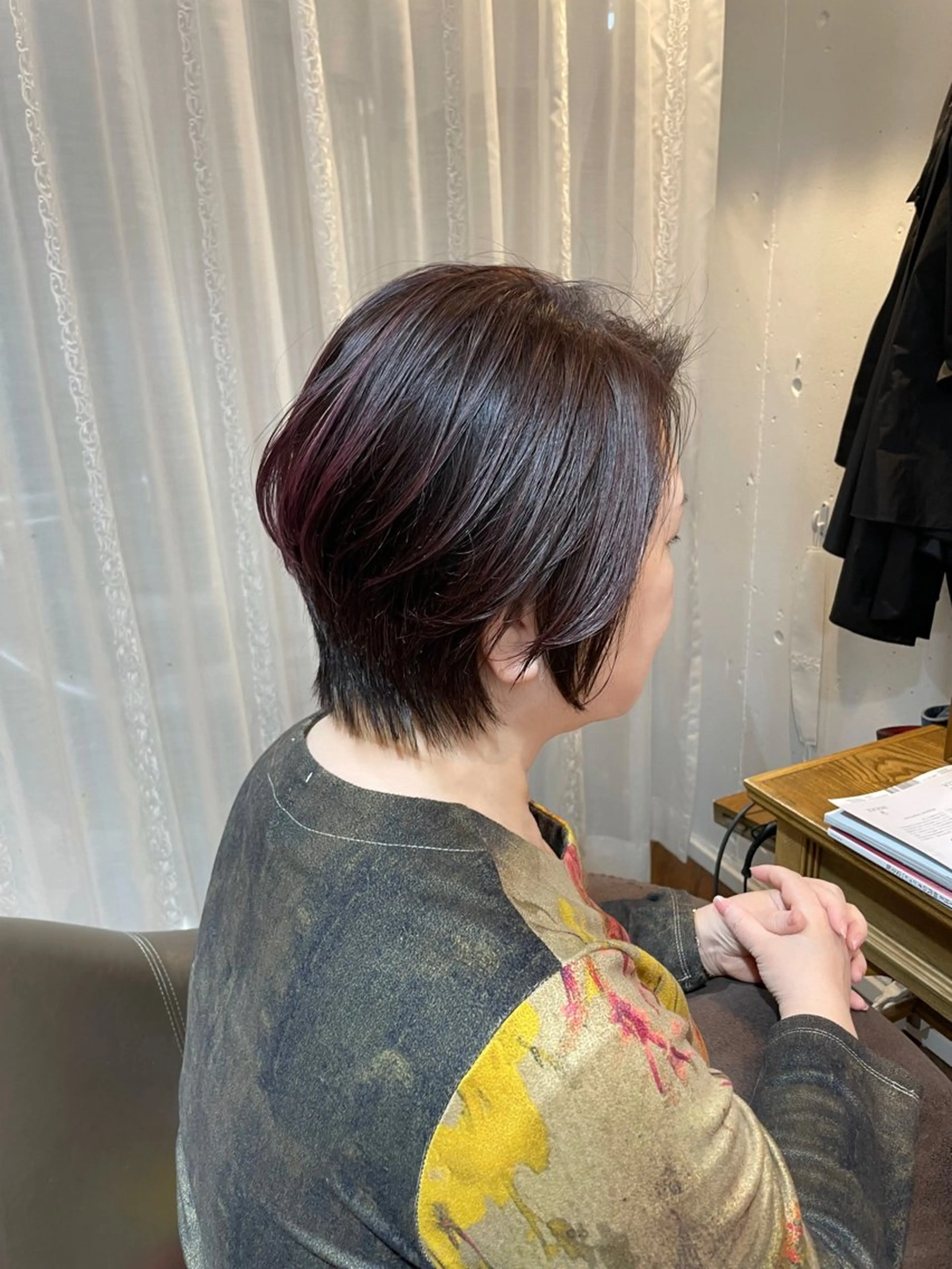 ショート カラー 似合わせカット得意 仁井亮のヘアスタイル