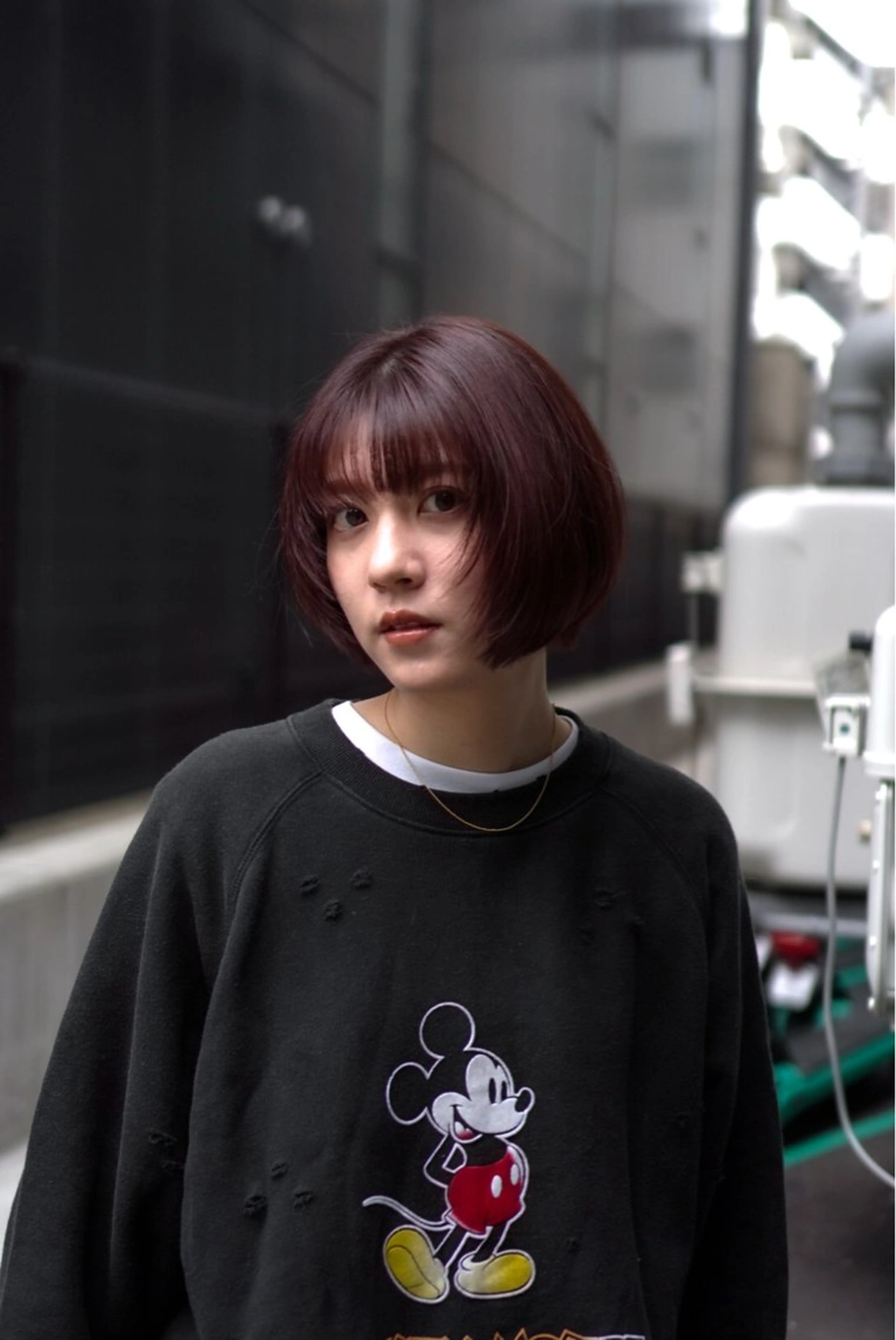 ミディアム 朝倉 南のヘアスタイル
