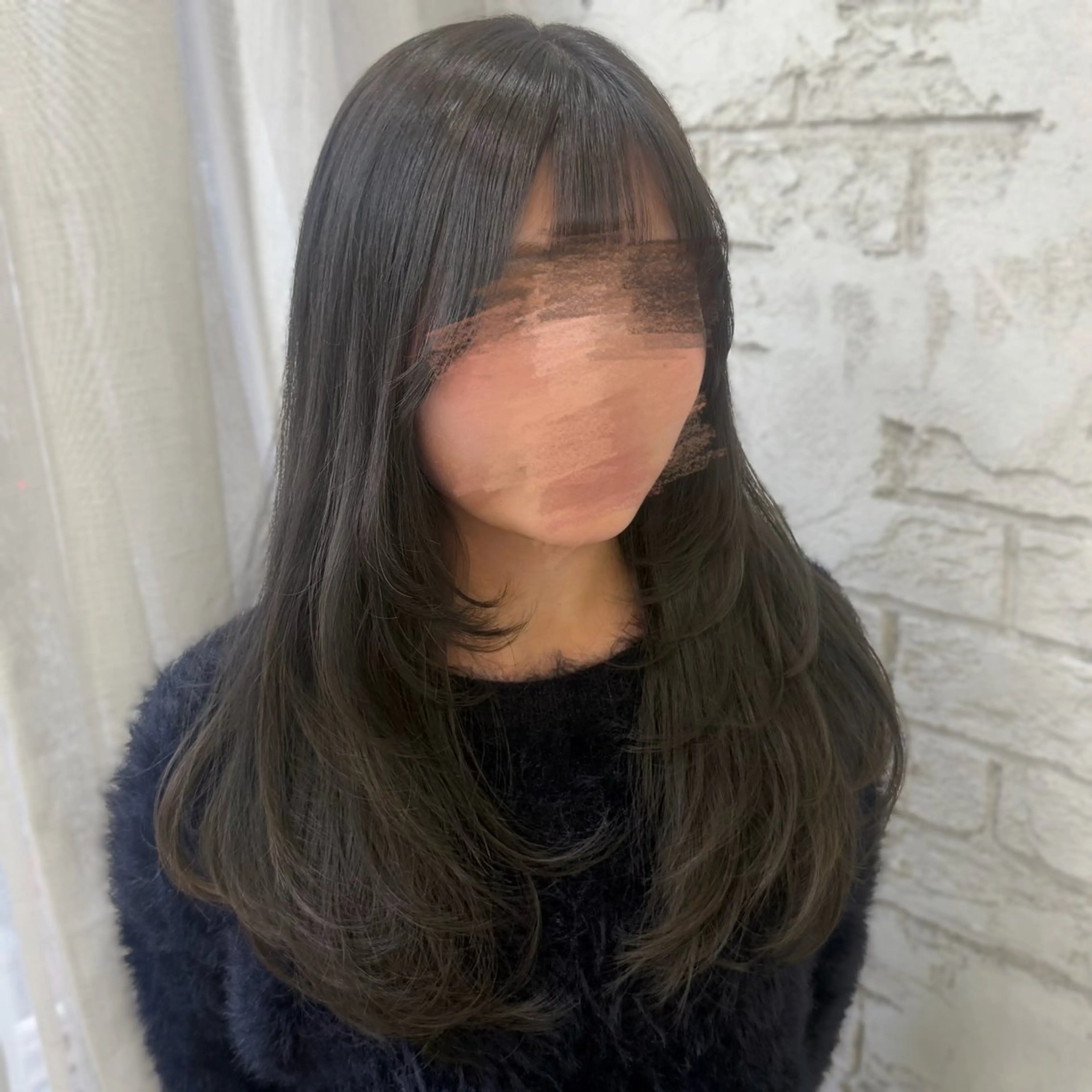 ロング カット 池袋艶カラー/メイク 🎀Rina🎀💚のヘアスタイル