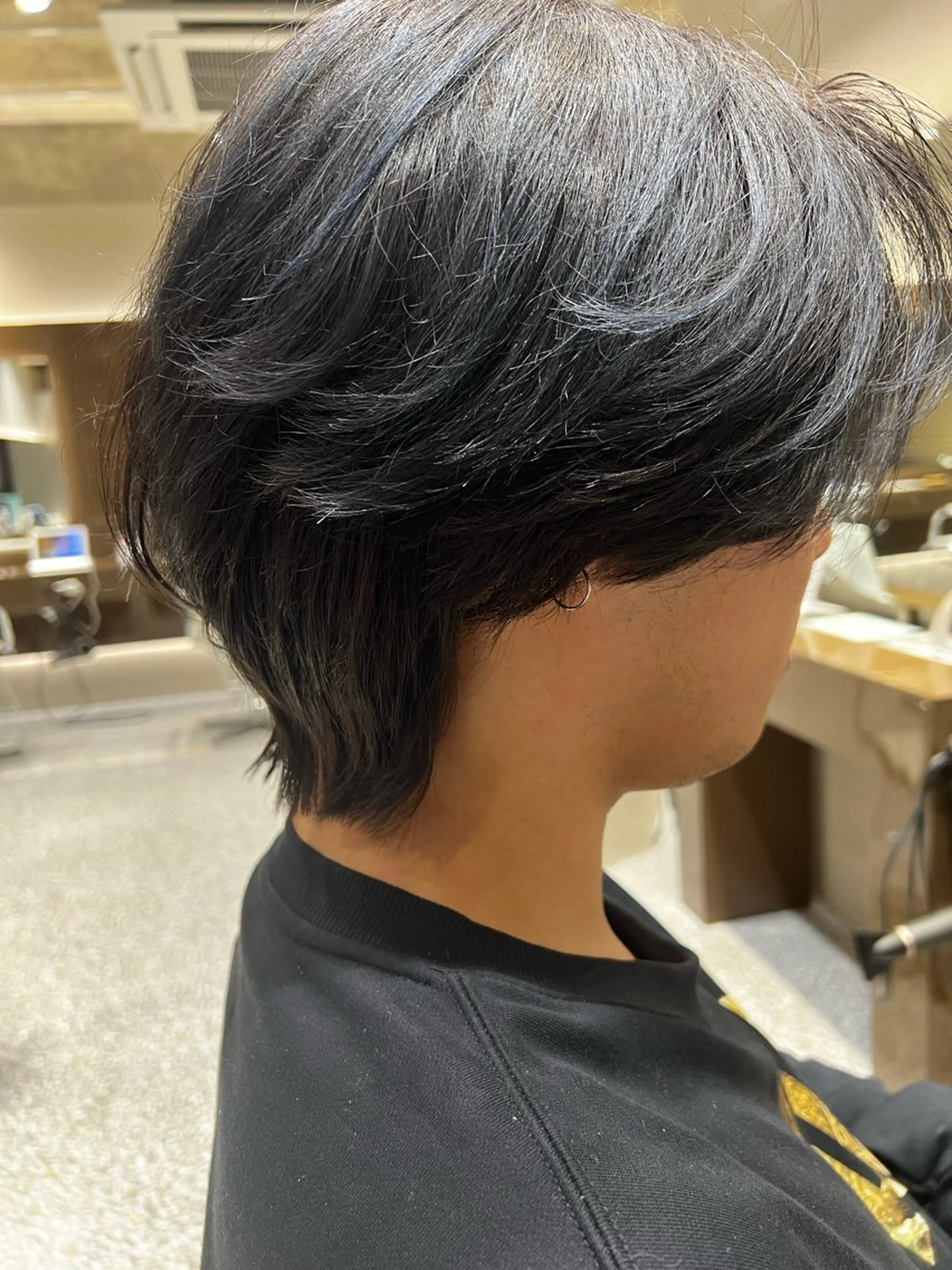 メンズ La fith hair coco所属・りおう ✄﻿メンズ✄﻿ボブのヘアスタイル