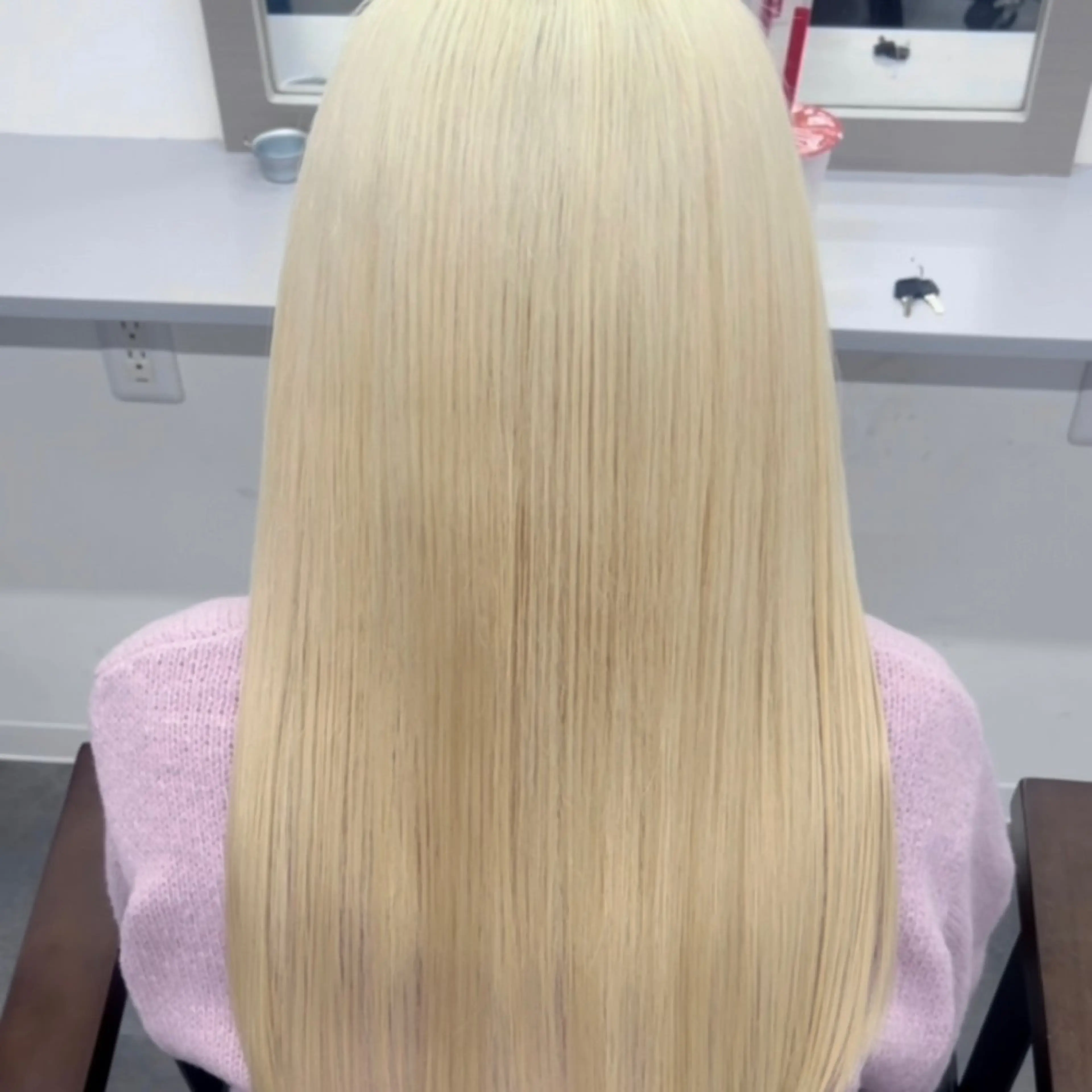 ロング カラー ヘアカラー トリートメント 梅田/韓国ヘア/ エクステ🤖ヒナのヘアスタイル