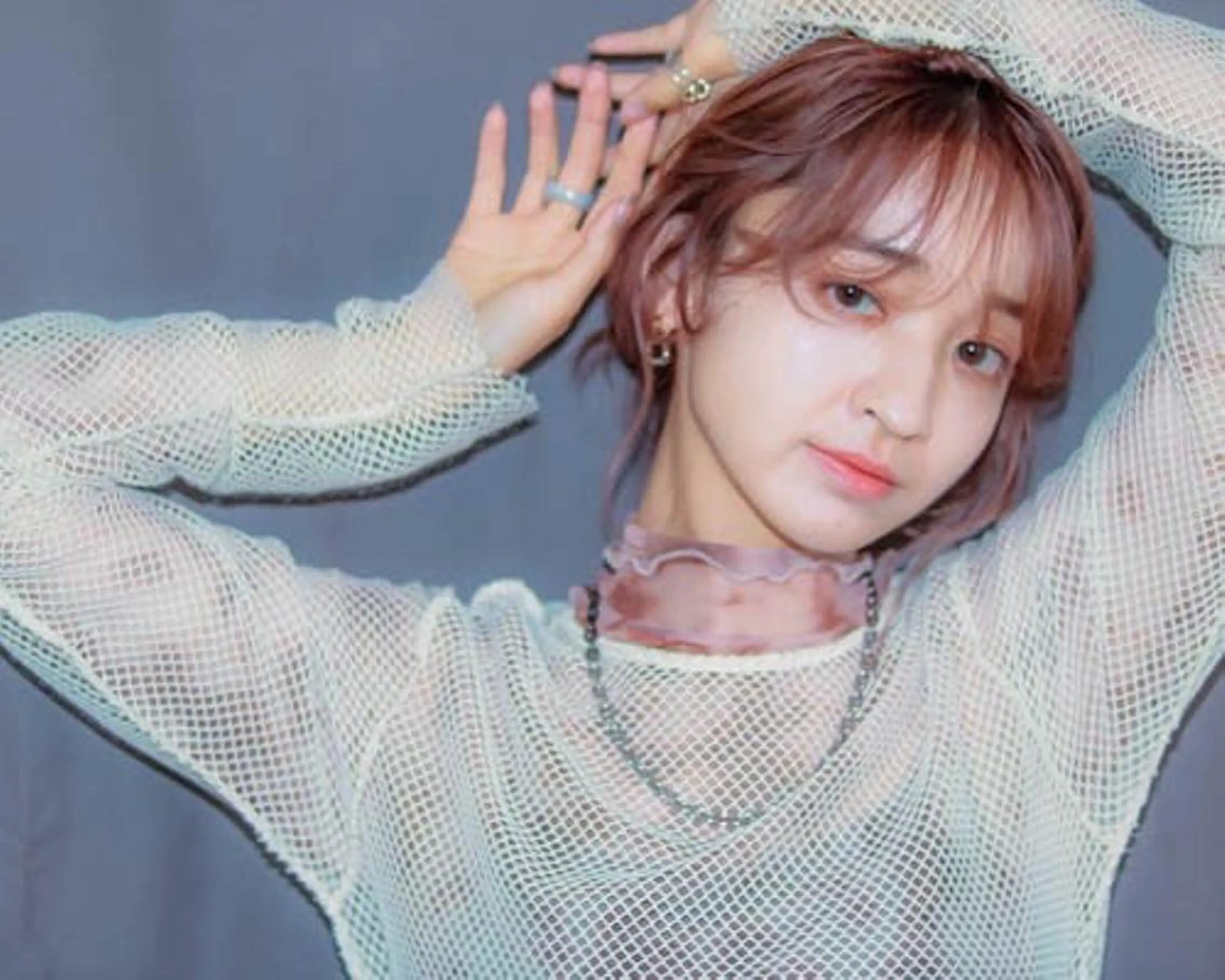 ミディアム カラー ヘアアレンジ カット ヘアカラー トリートメント 小山 美月のヘアスタイル