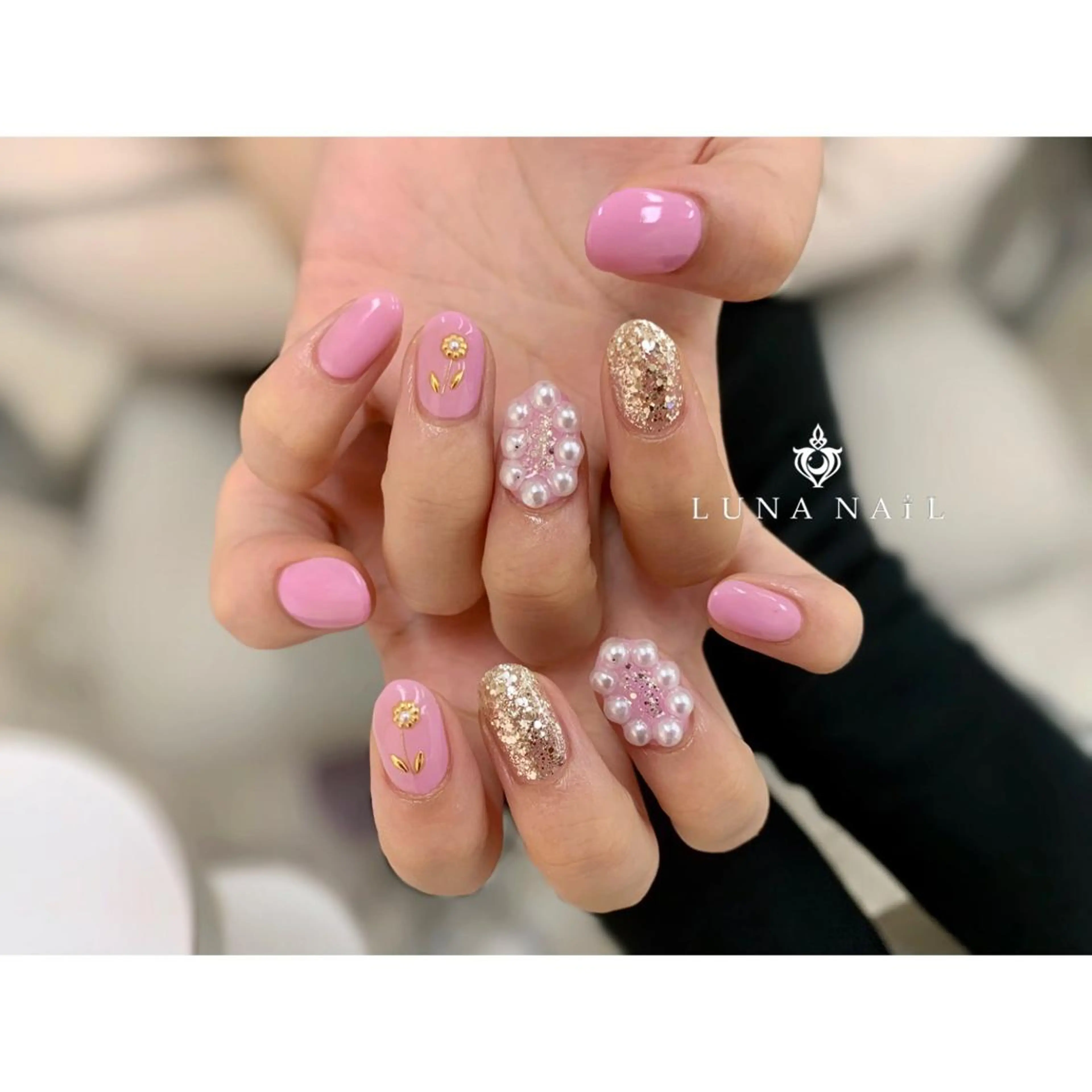 ネイル アトリエ　ミモザ所属・いまむら あかりのネイルデザイン