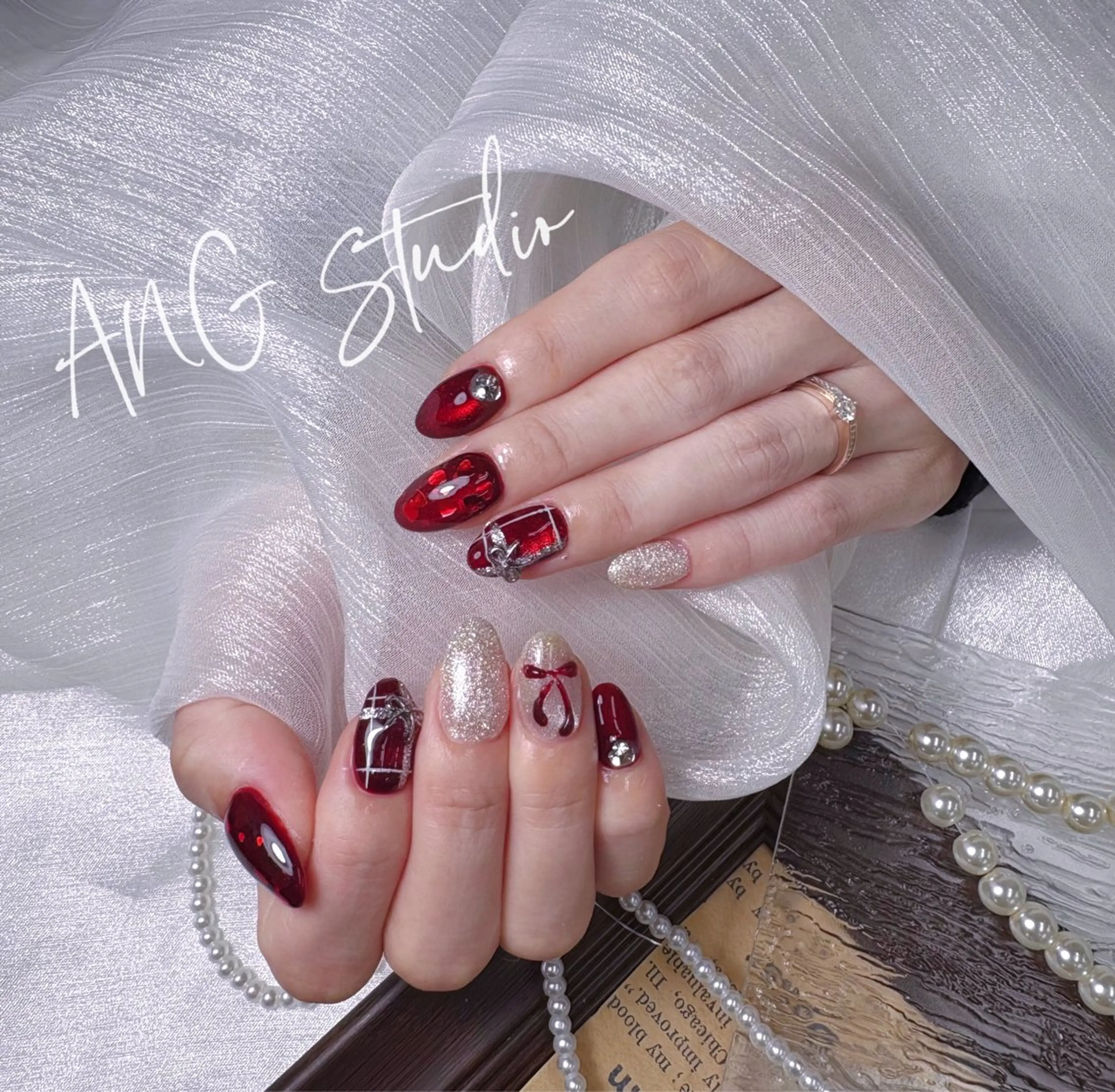 ネイル ハンドネイル ハンドケア ANG Studioのネイルデザイン