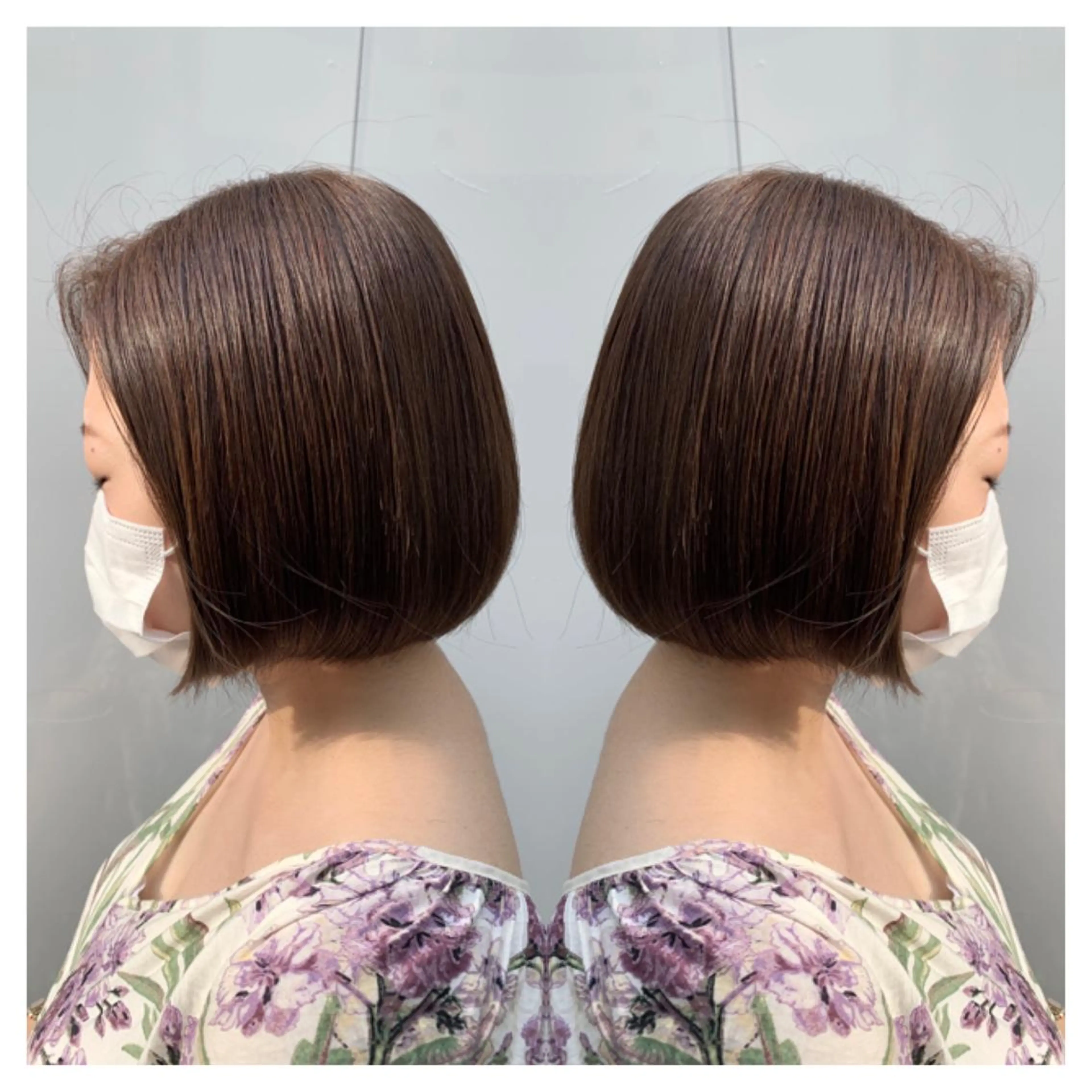 ショート カラー カット ヘアカラー トリートメント 村山 茉衣のヘアスタイル