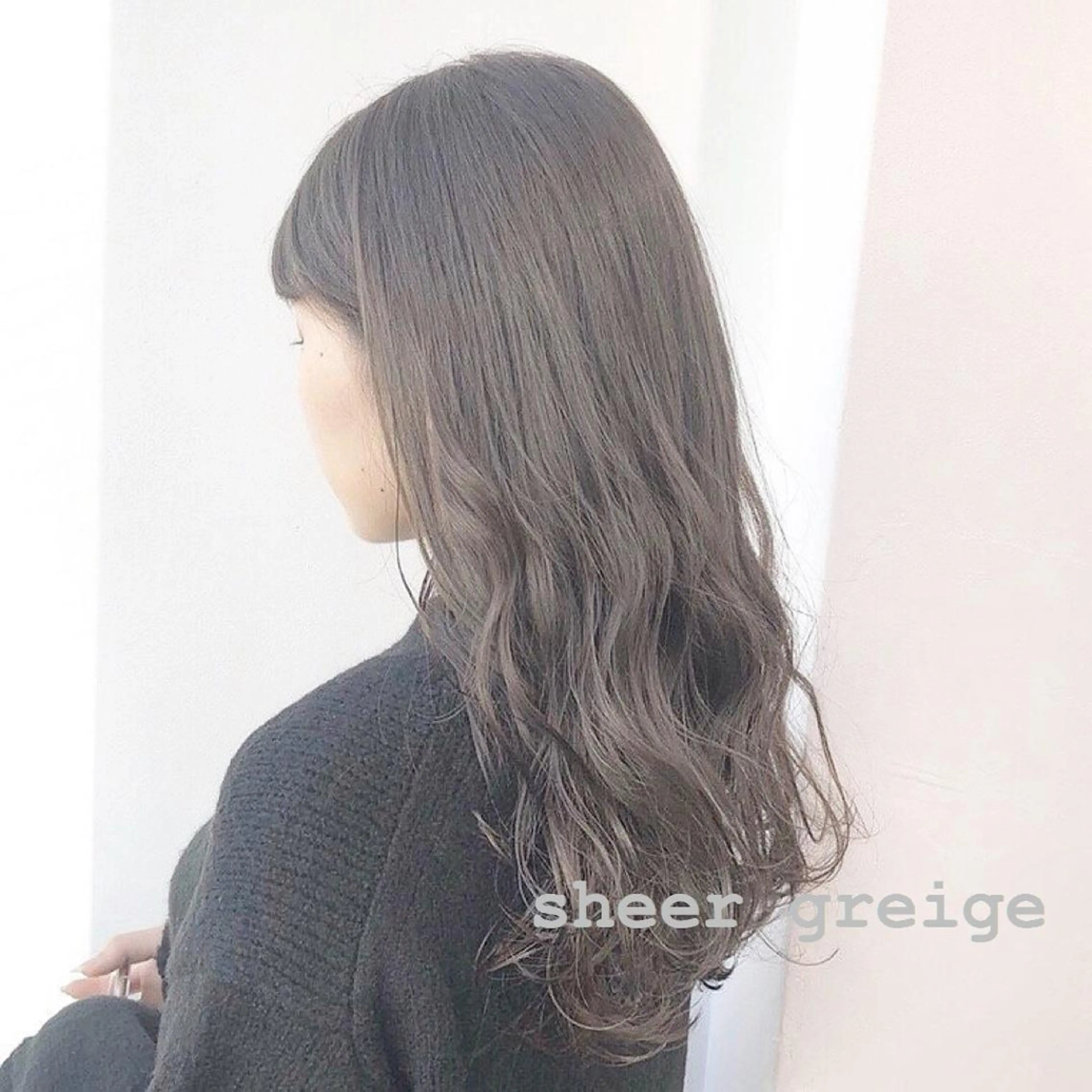 👼🏻似合わせカット+透明感カラー👼🏻オリジナルトリートメント付き💗の写真