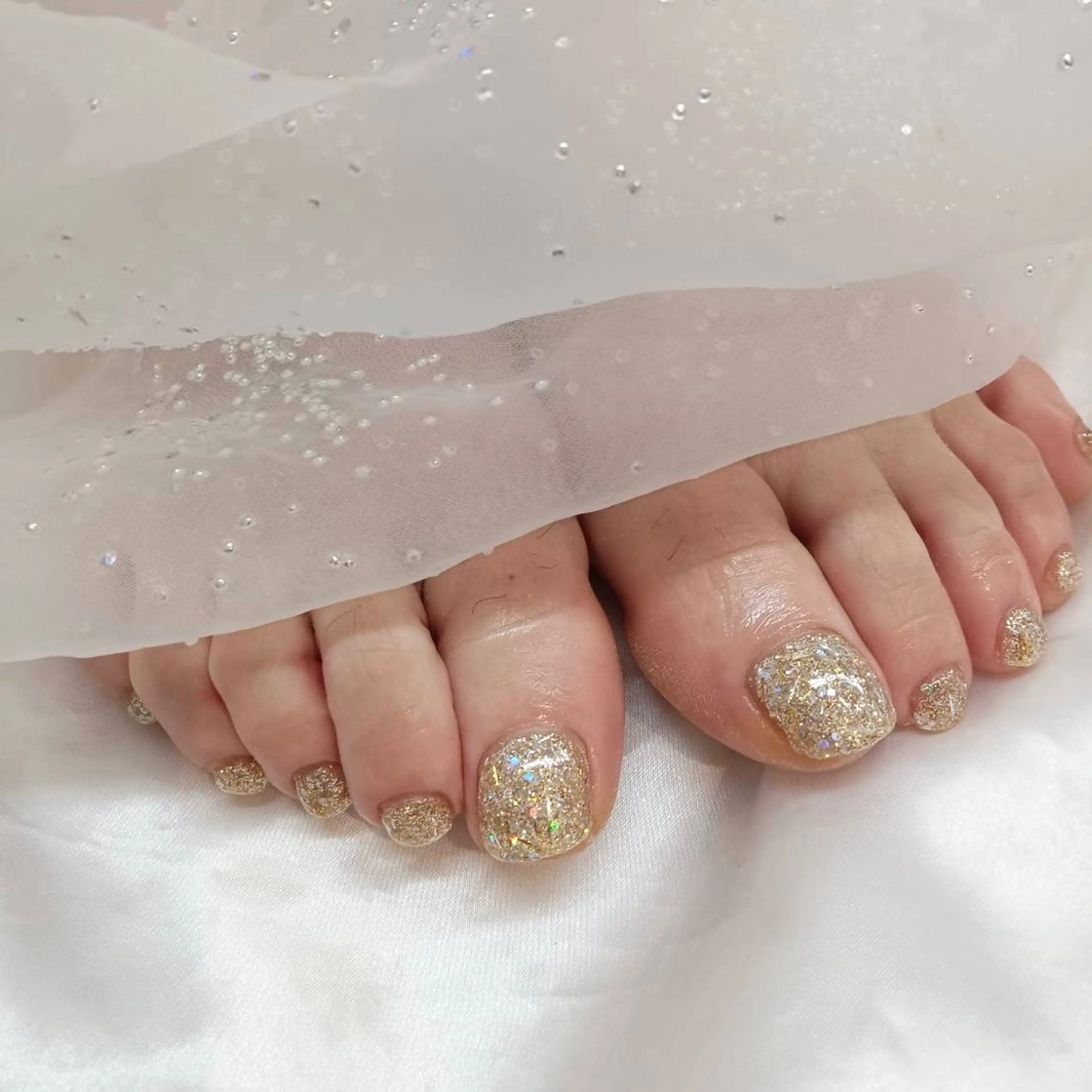 ネイル フットネイル 金井 奈々のネイルデザイン