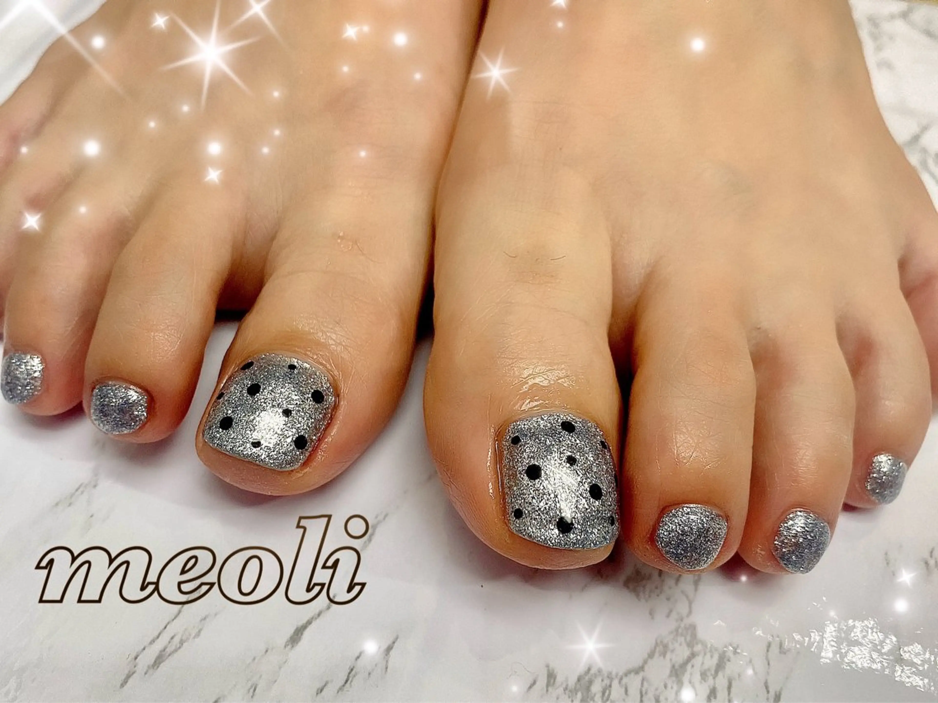 ネイル フットネイル nail salon meoli メグのネイルデザイン