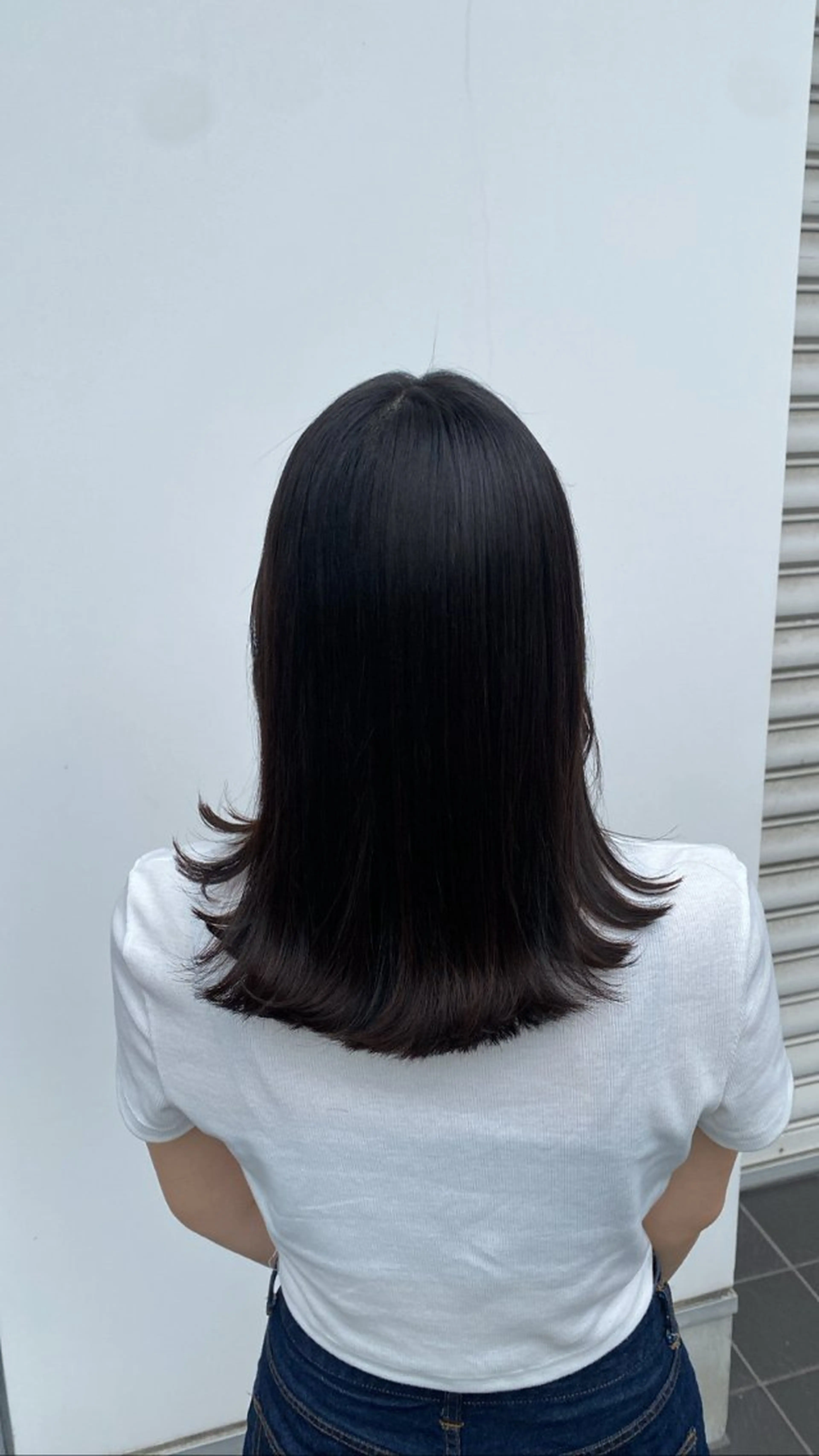 ミディアム knock所属・knock　國友 華乃のヘアスタイル