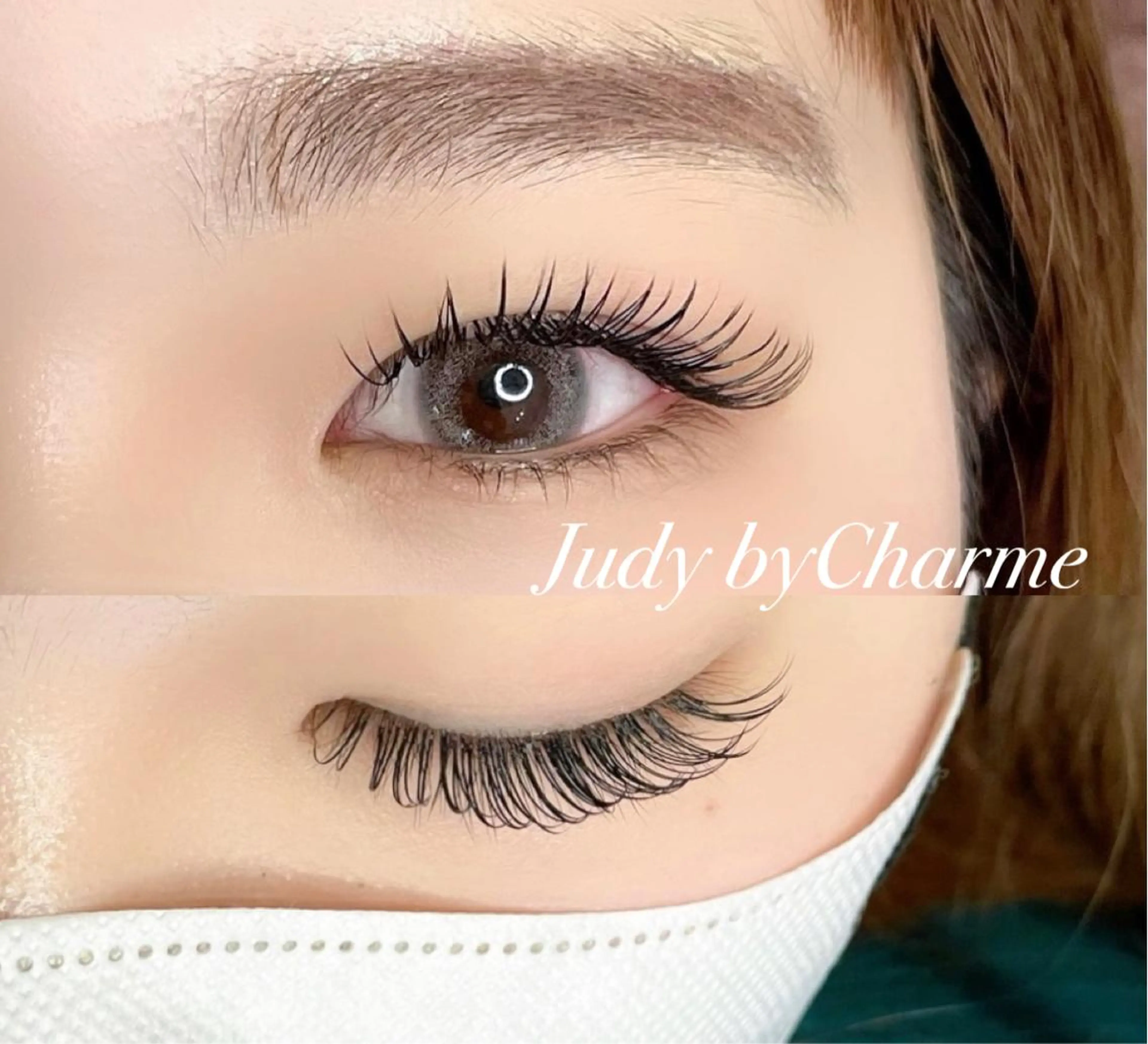 マツエク・マツパ 付け放題 フラットラッシュ パリジェンヌラッシュリフト セーブル マツエク Judy by charmeのマツエク・マツパデザイン