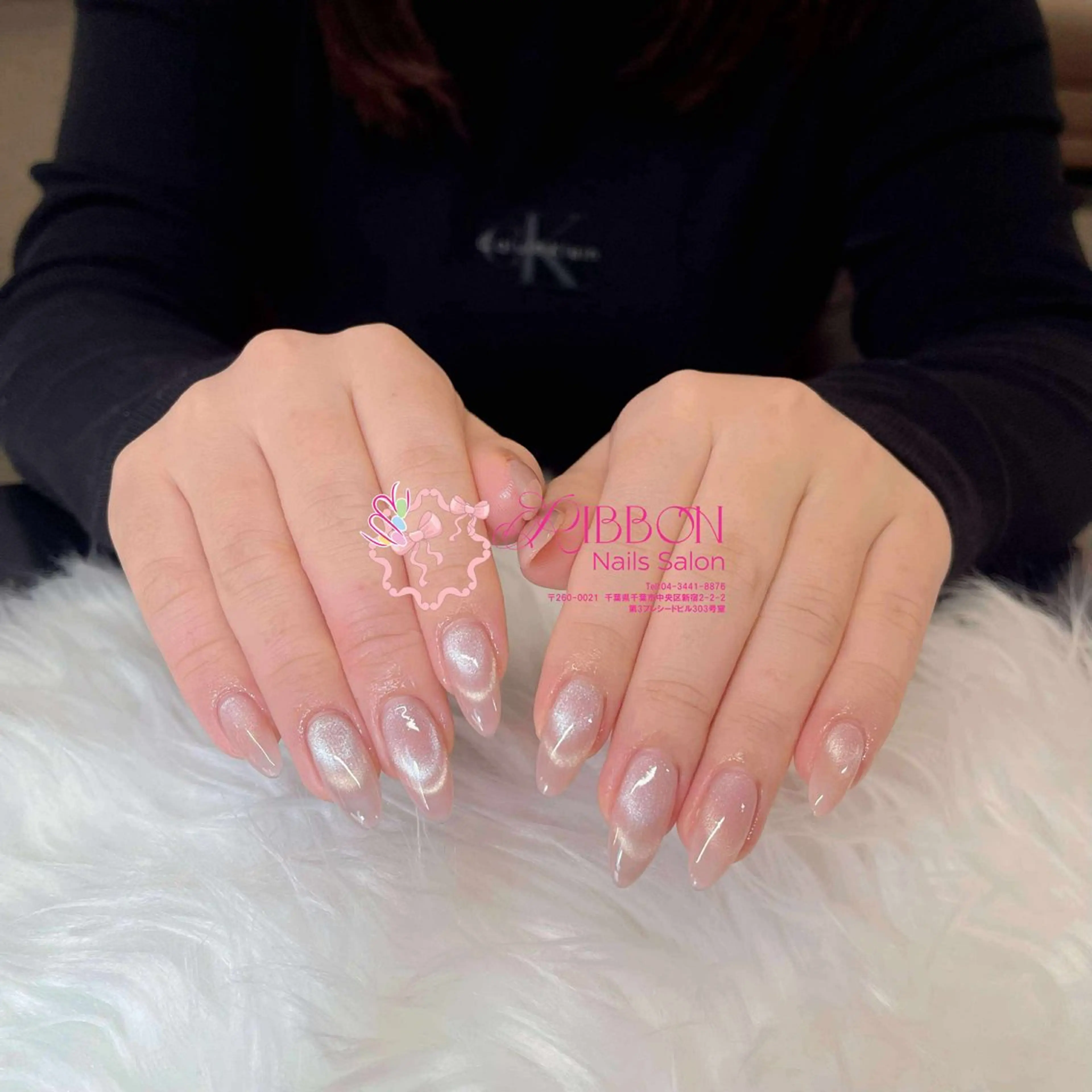 ネイル チークネイル フットネイル フレンチネイル グラデーション 韓国ネイル ハンドネイル Ribbonnail staffのネイルデザイン