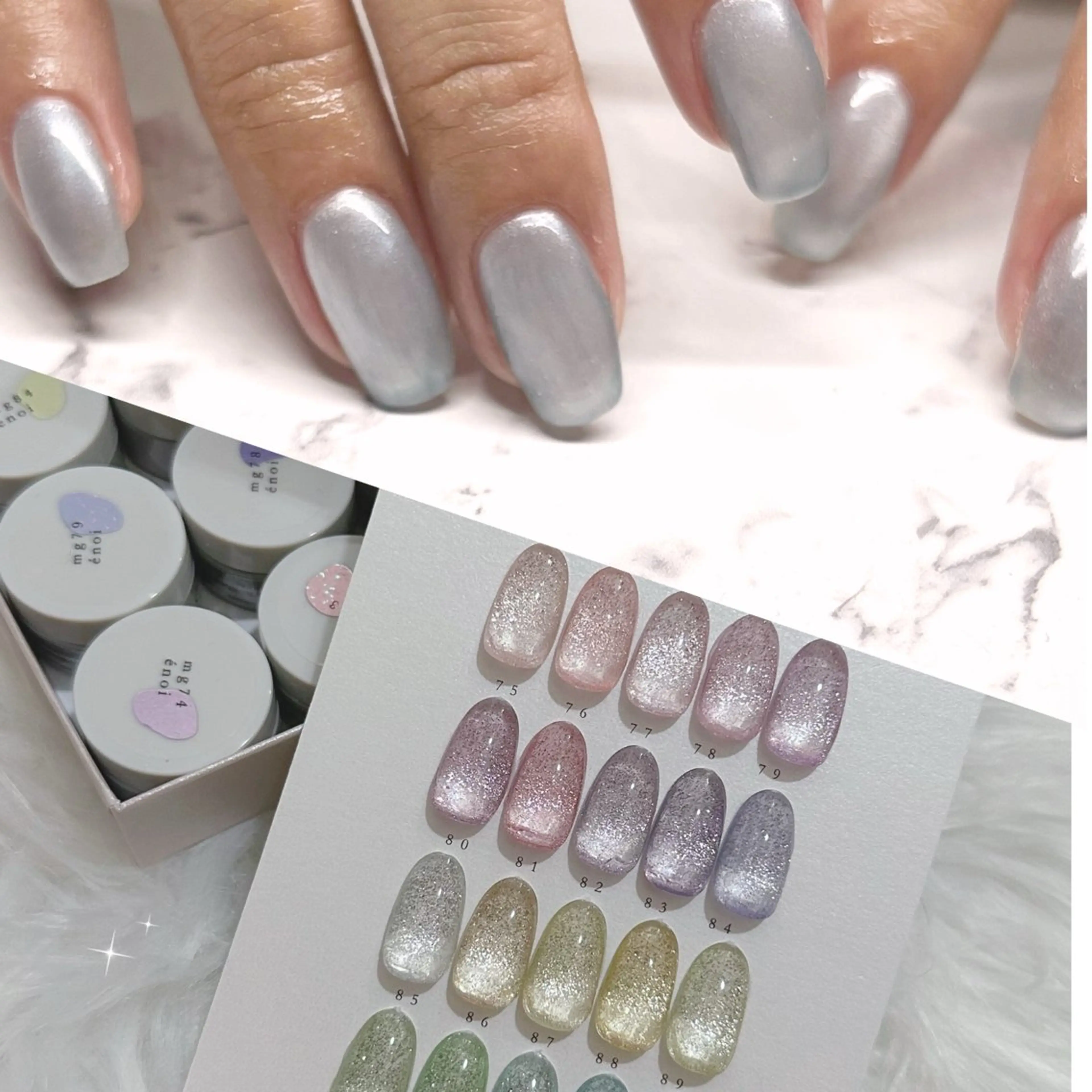 うる艶ワンカラー🫧ハンドでもフットでも◎の写真