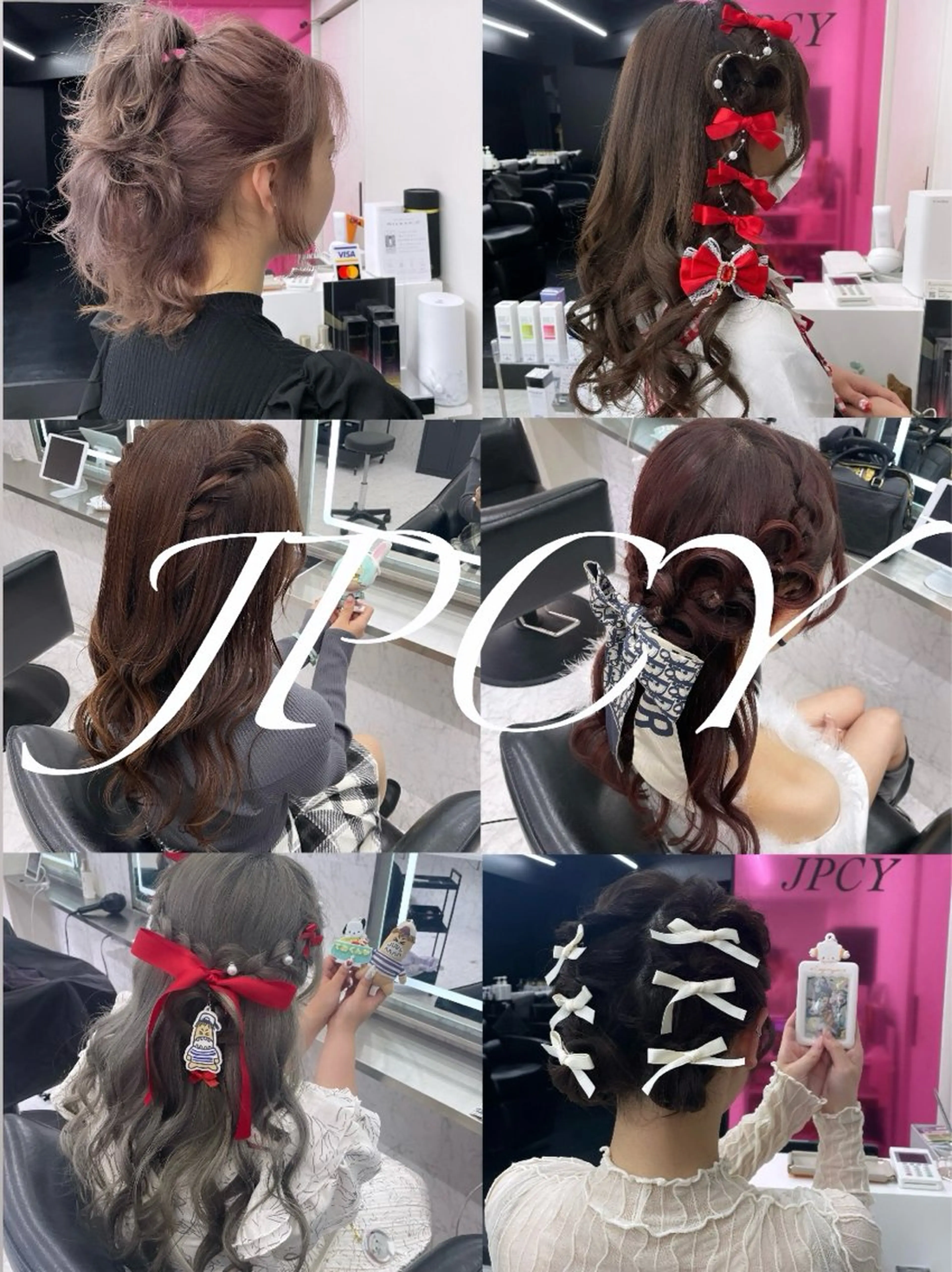 ヘアアレンジ JPCY MIRIYAのヘアスタイル