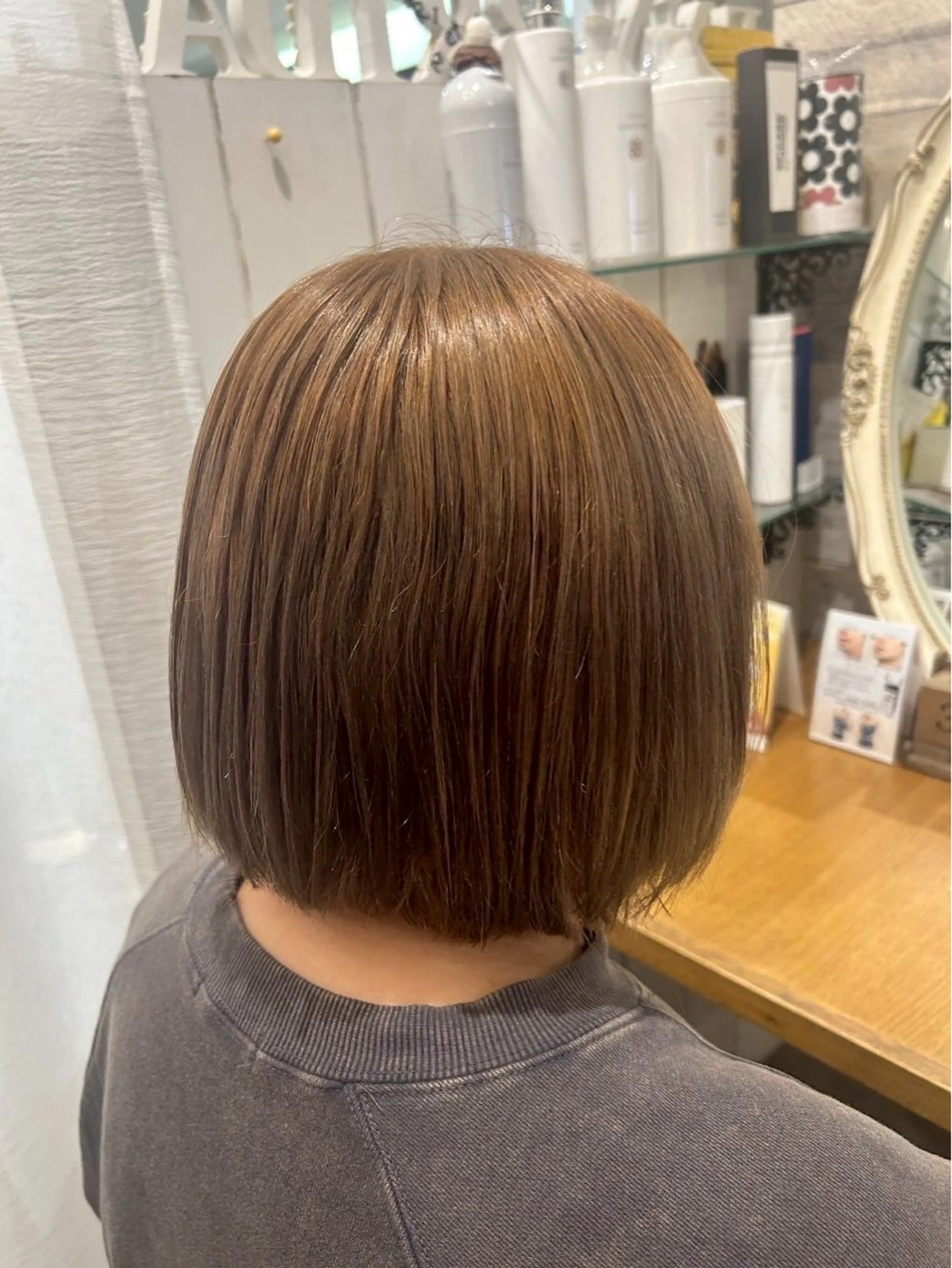 ミディアム ヘアカラー Flower🌼藤田 陽華のヘアスタイル